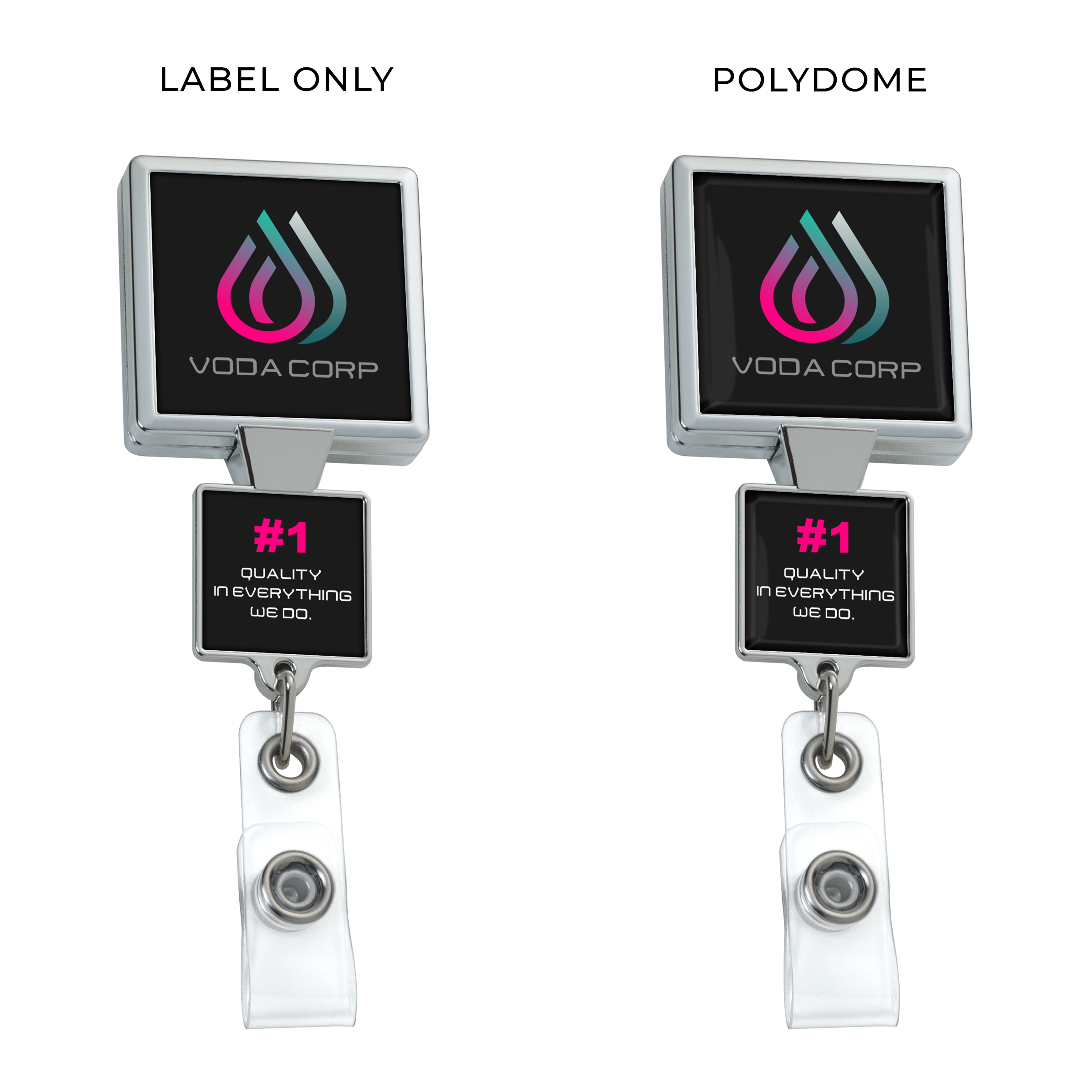 BHDCH | Double Up Badge Reels :: CHROME