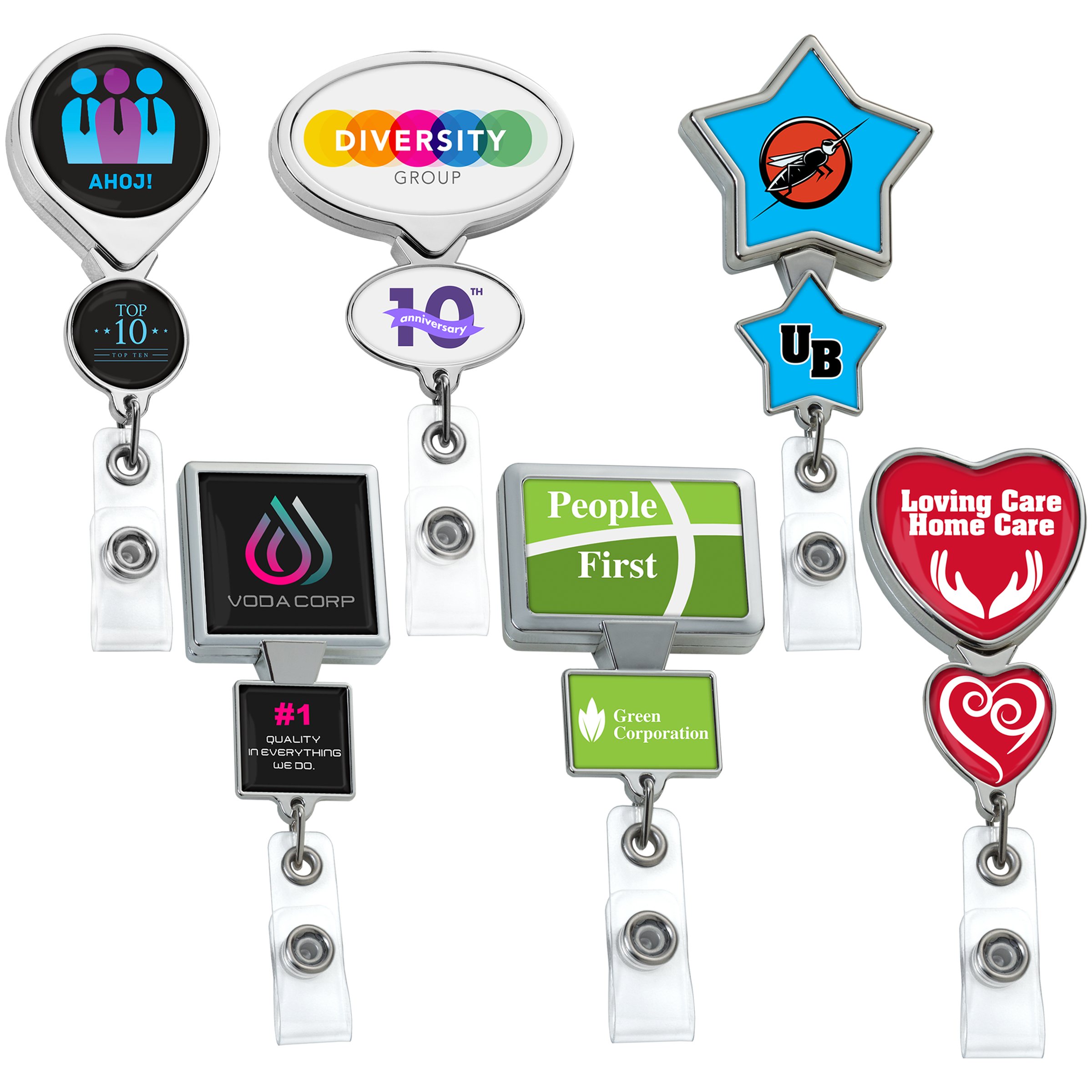 BHDCH | Double Up Badge Reels :: CHROME