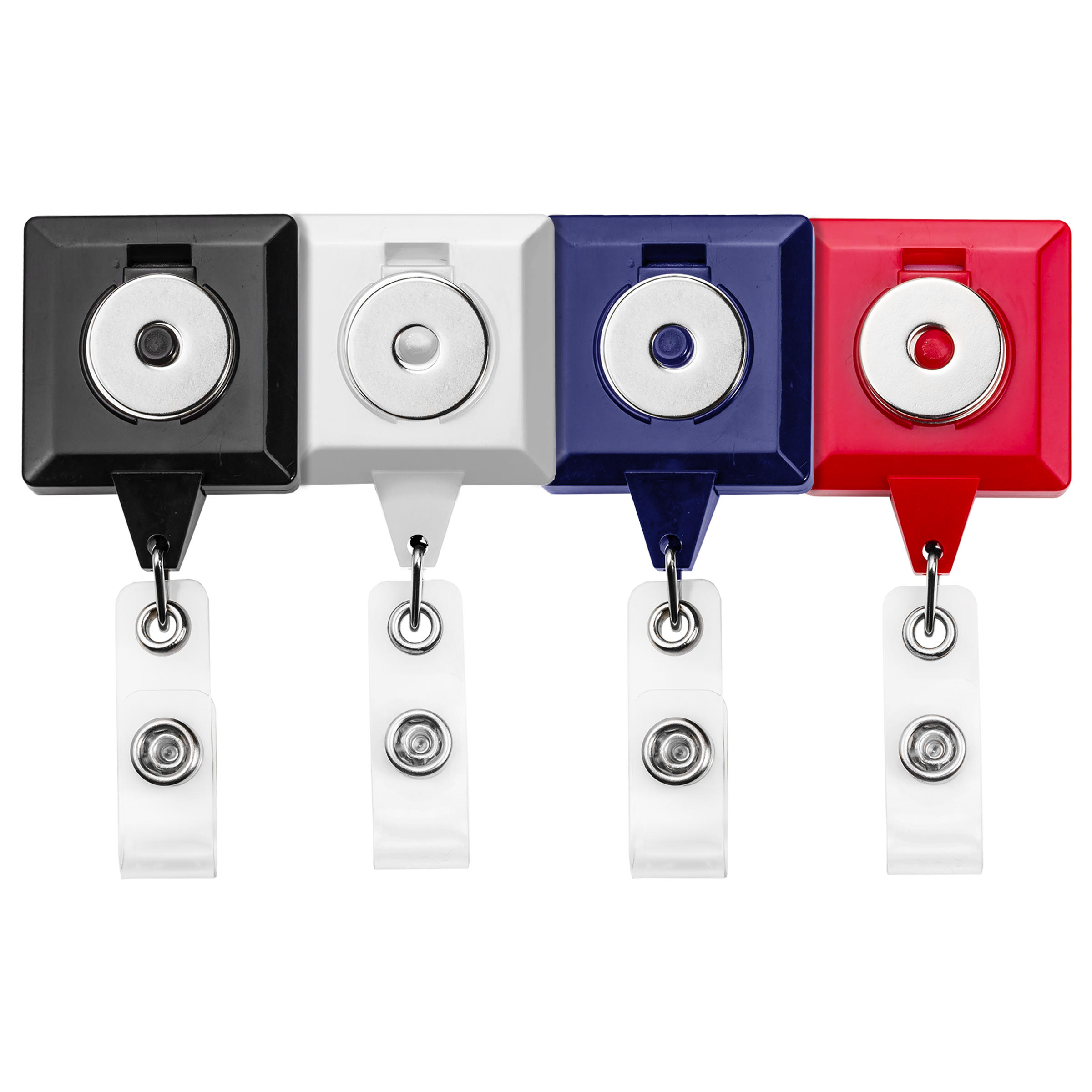 BHG55 | JUMBO Magnet Back Square Badge Reel
