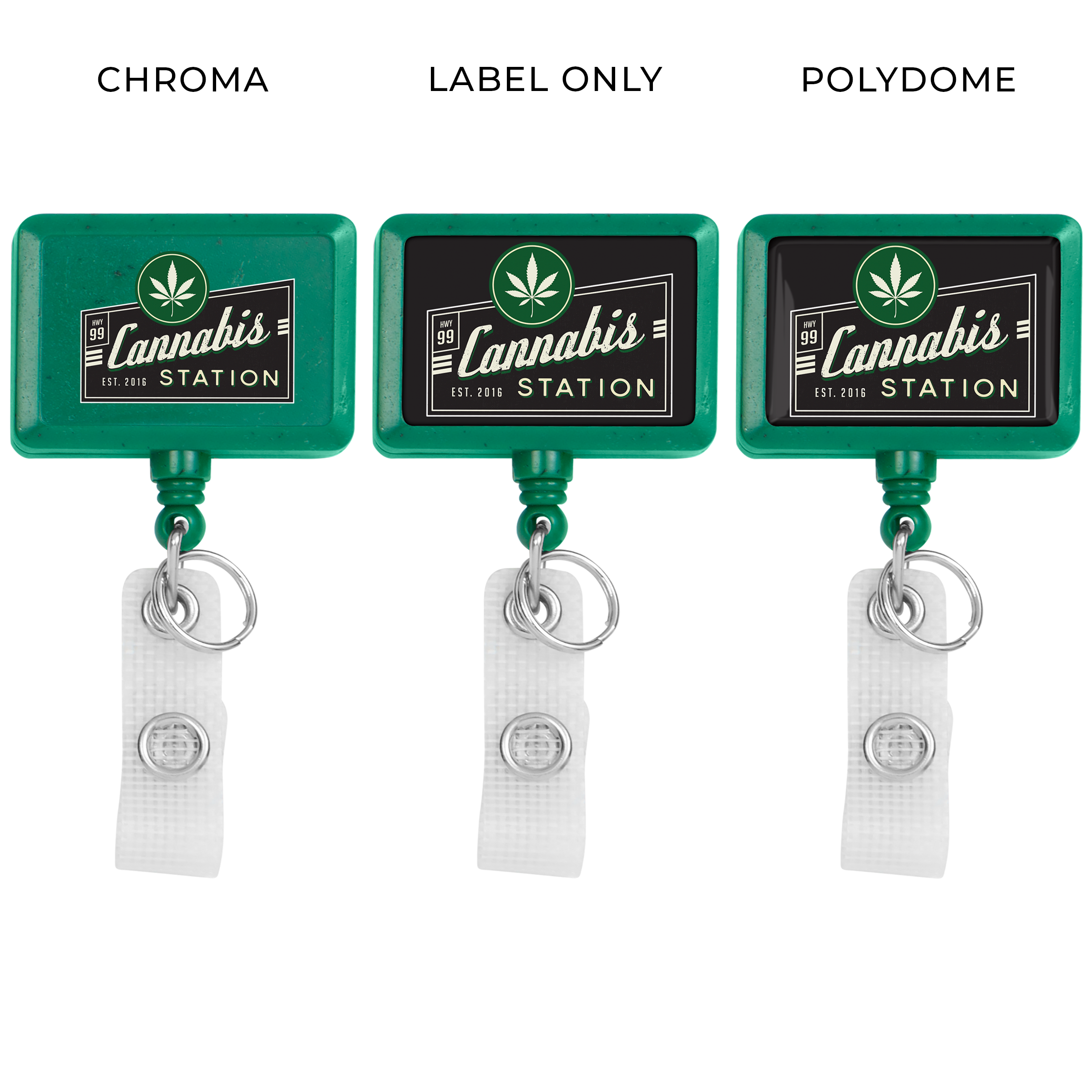 BHH18 | JUMBO Hemp Rectangle Badge Reel