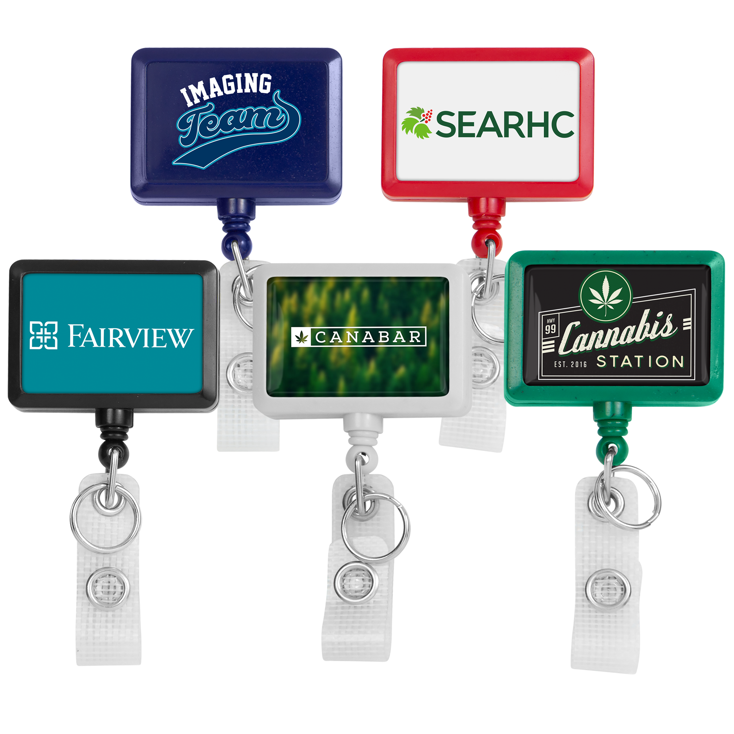 BHH18 | JUMBO Hemp Rectangle Badge Reel