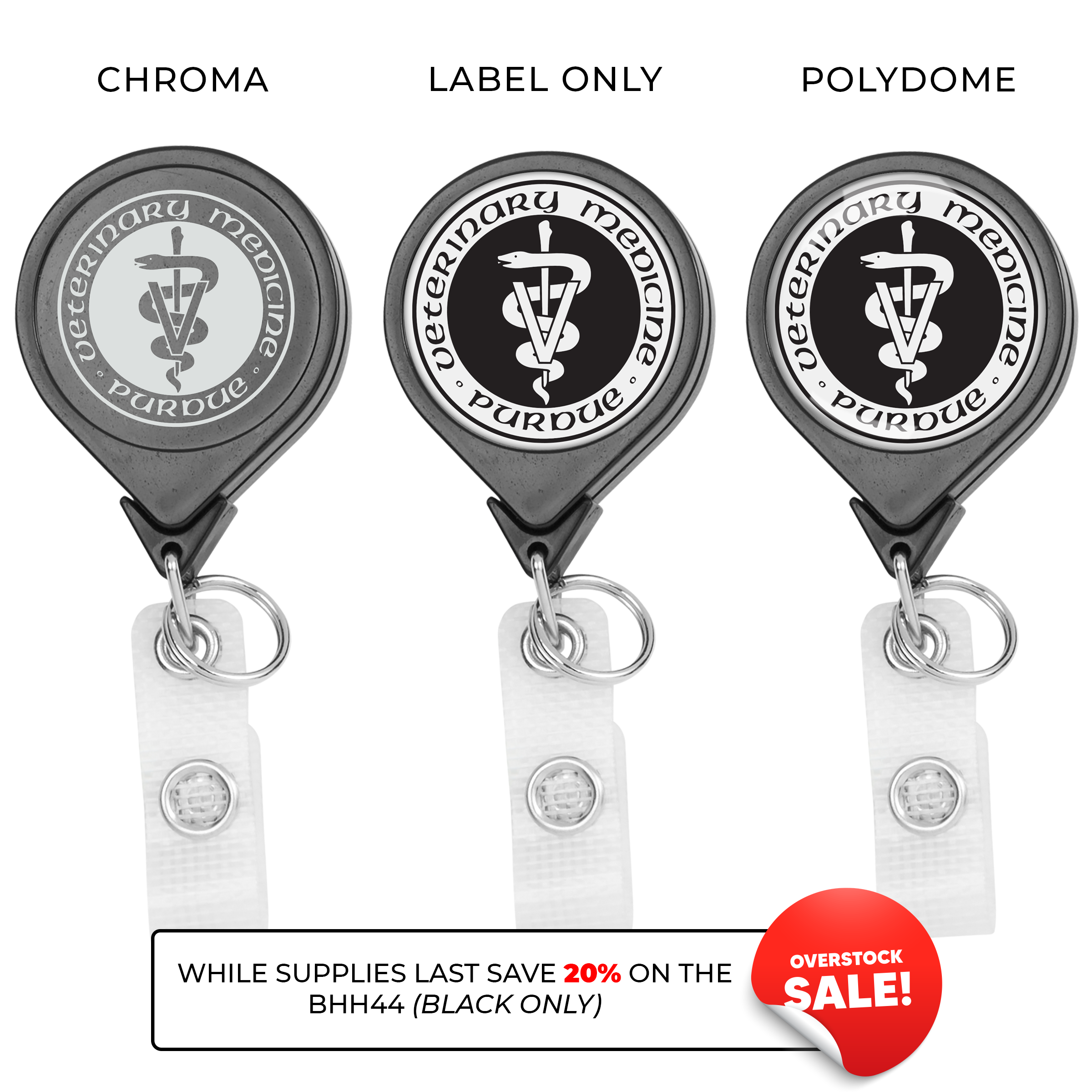 BHH44 | JUMBO Hemp Round Badge Reel