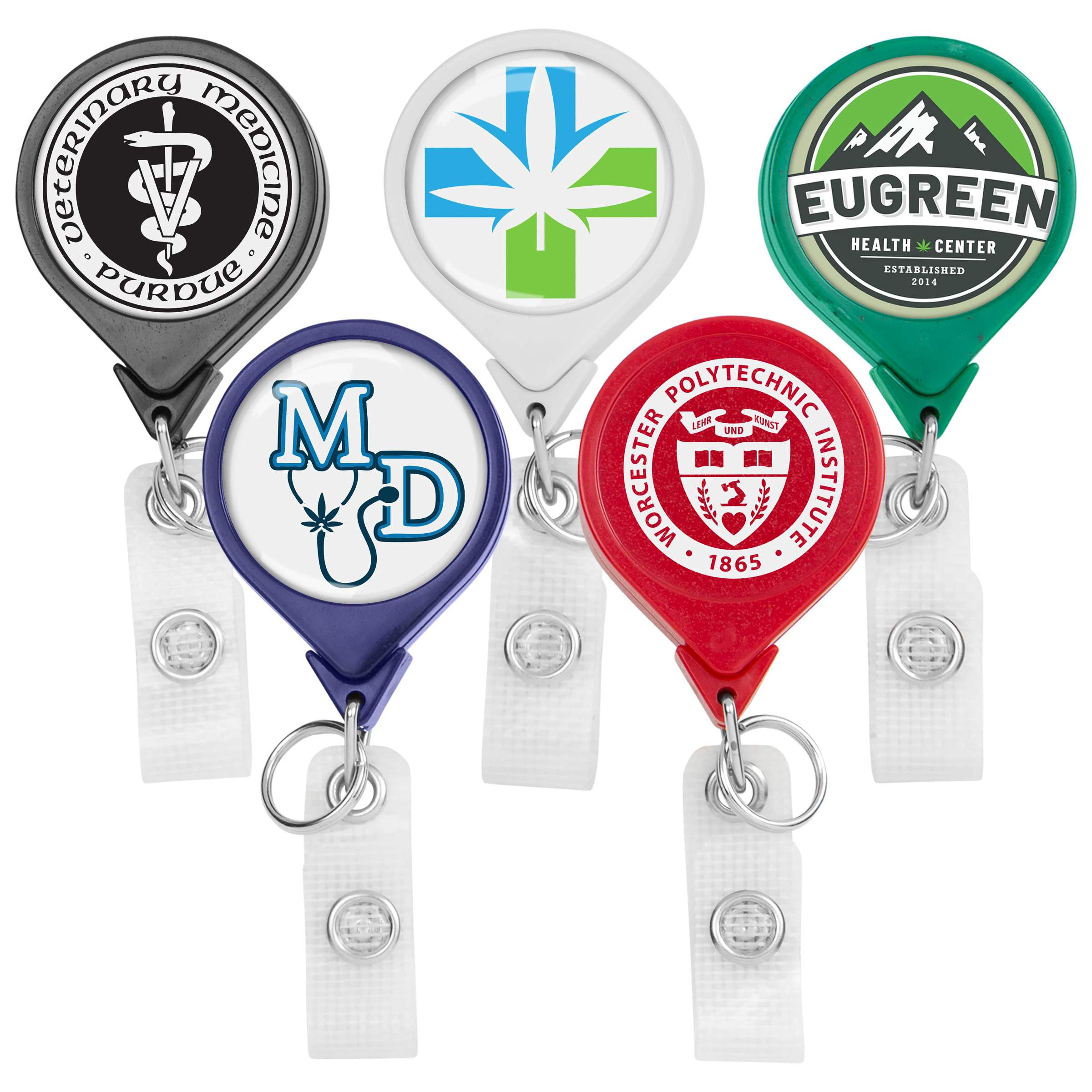BHH44 | JUMBO Hemp Round Badge Reel