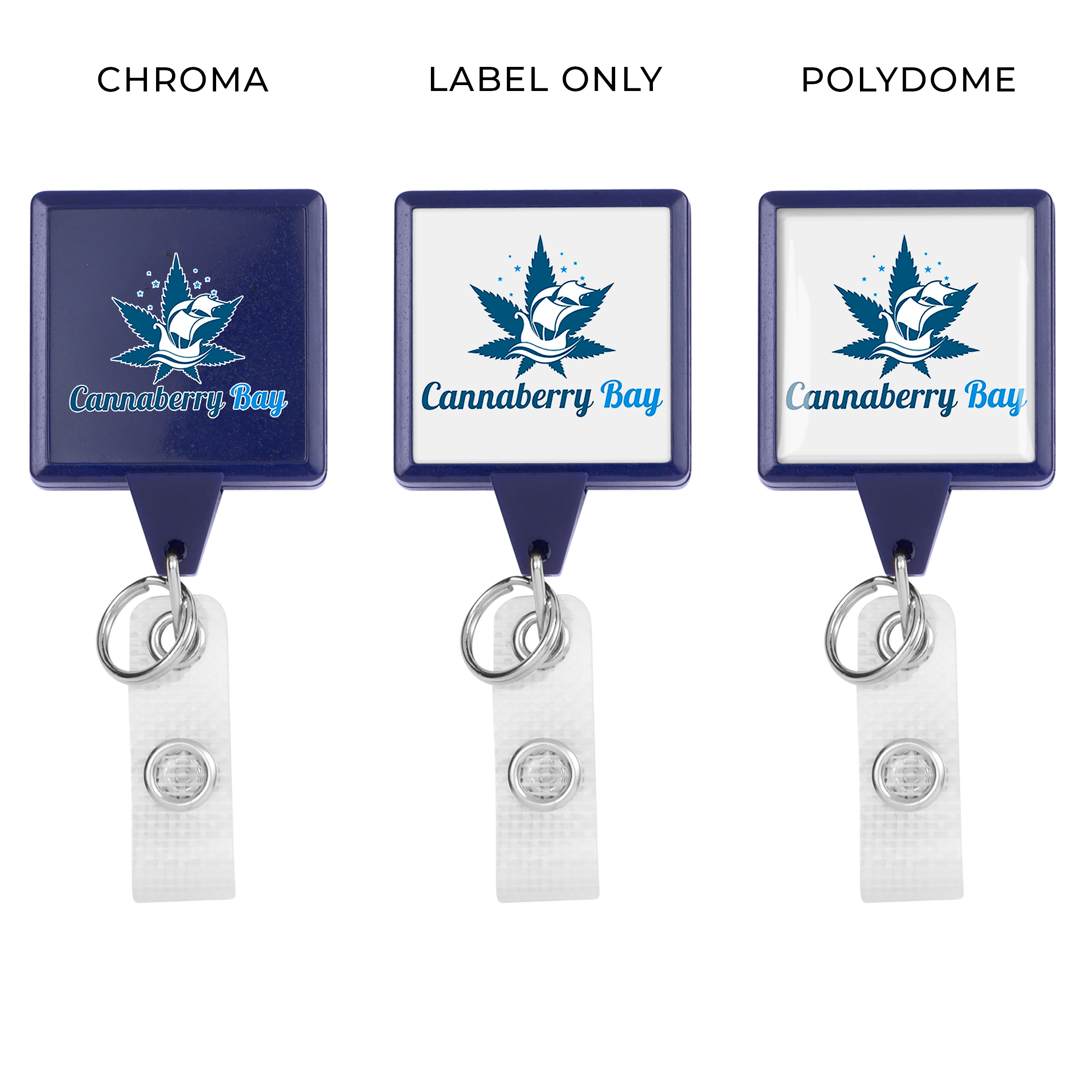 BHH55 | JUMBO Hemp Square Badge Reel