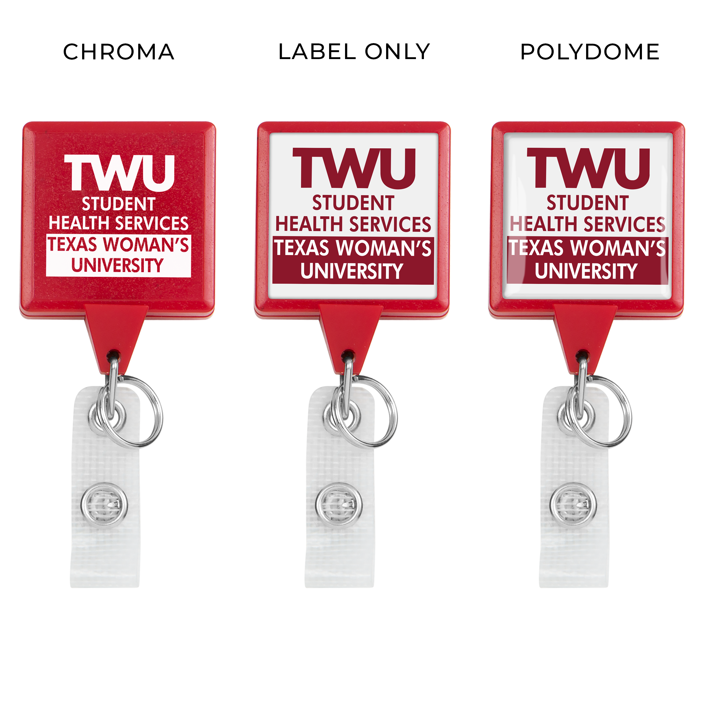 BHH55 | JUMBO Hemp Square Badge Reel