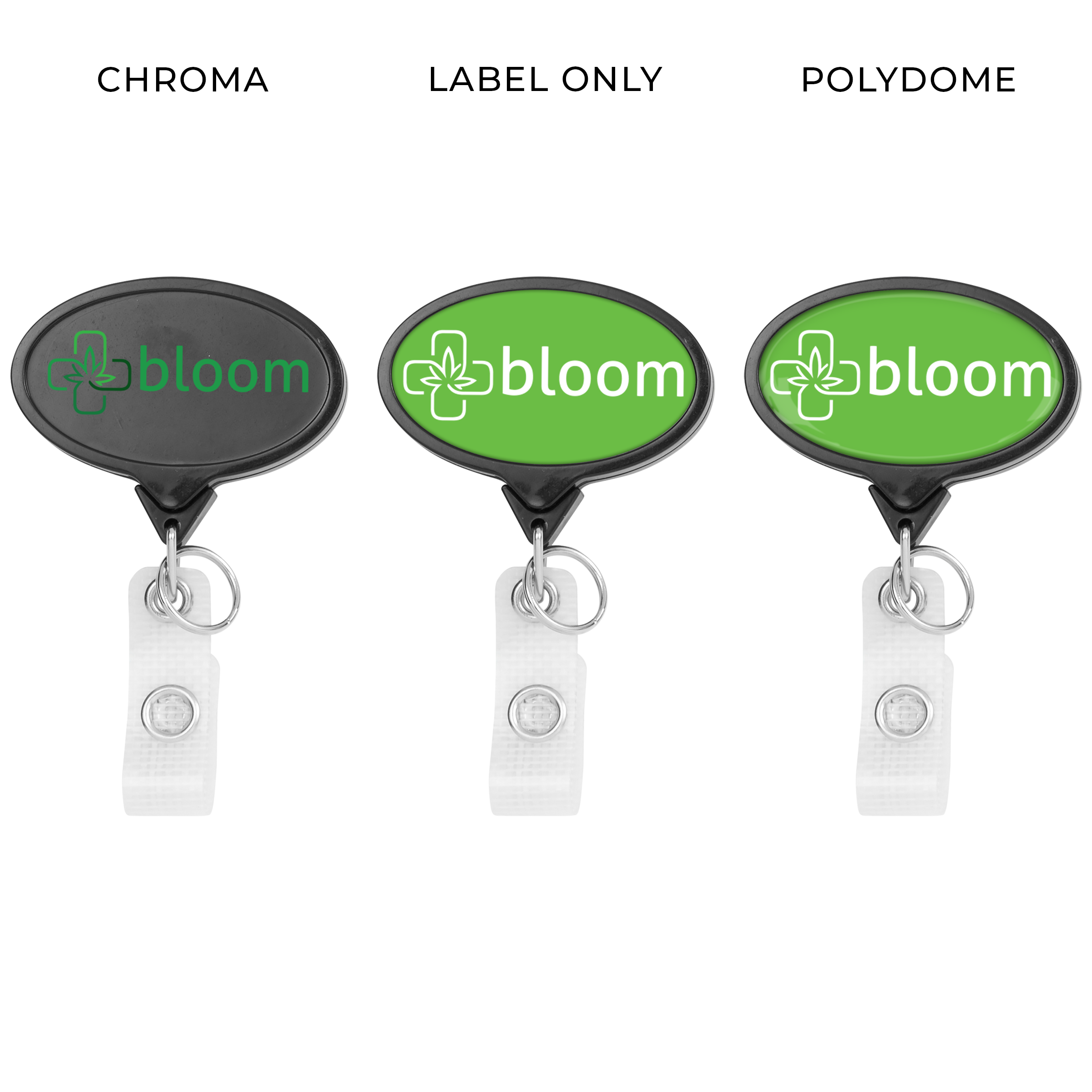 BHH66 | JUMBO Hemp Oval Badge Reel