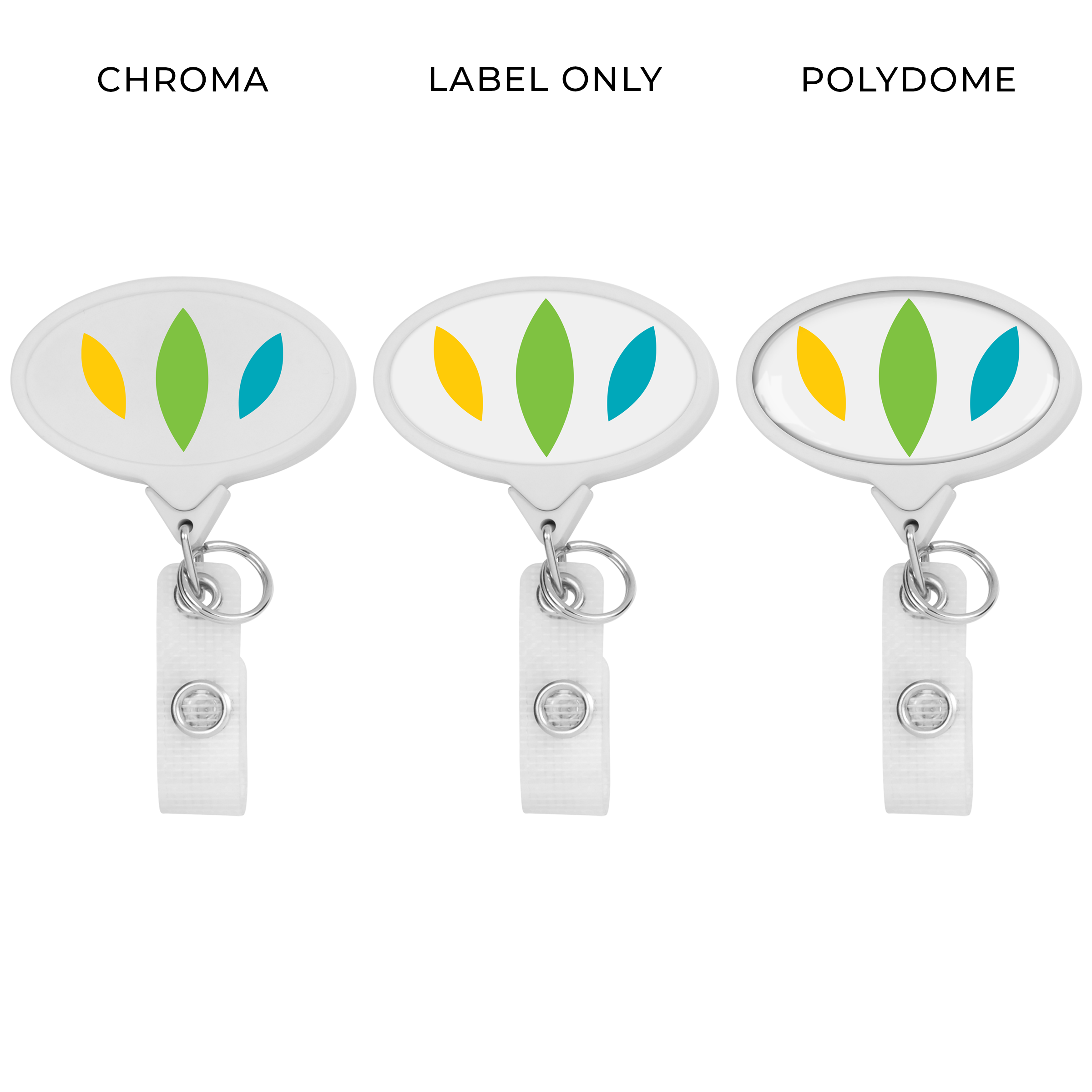 BHH66 | JUMBO Hemp Oval Badge Reel