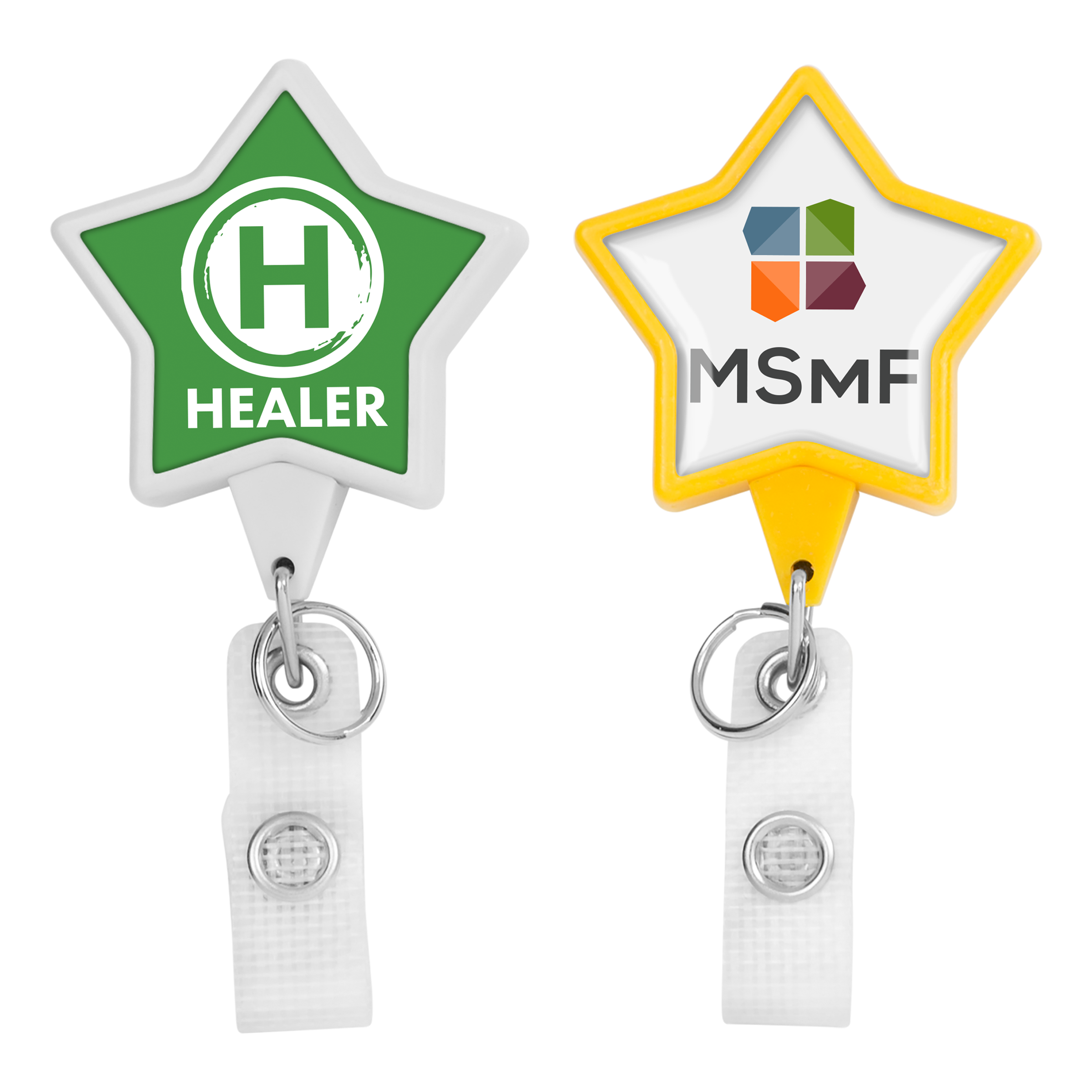 BHH86 | JUMBO Hemp Heart Badge Reel