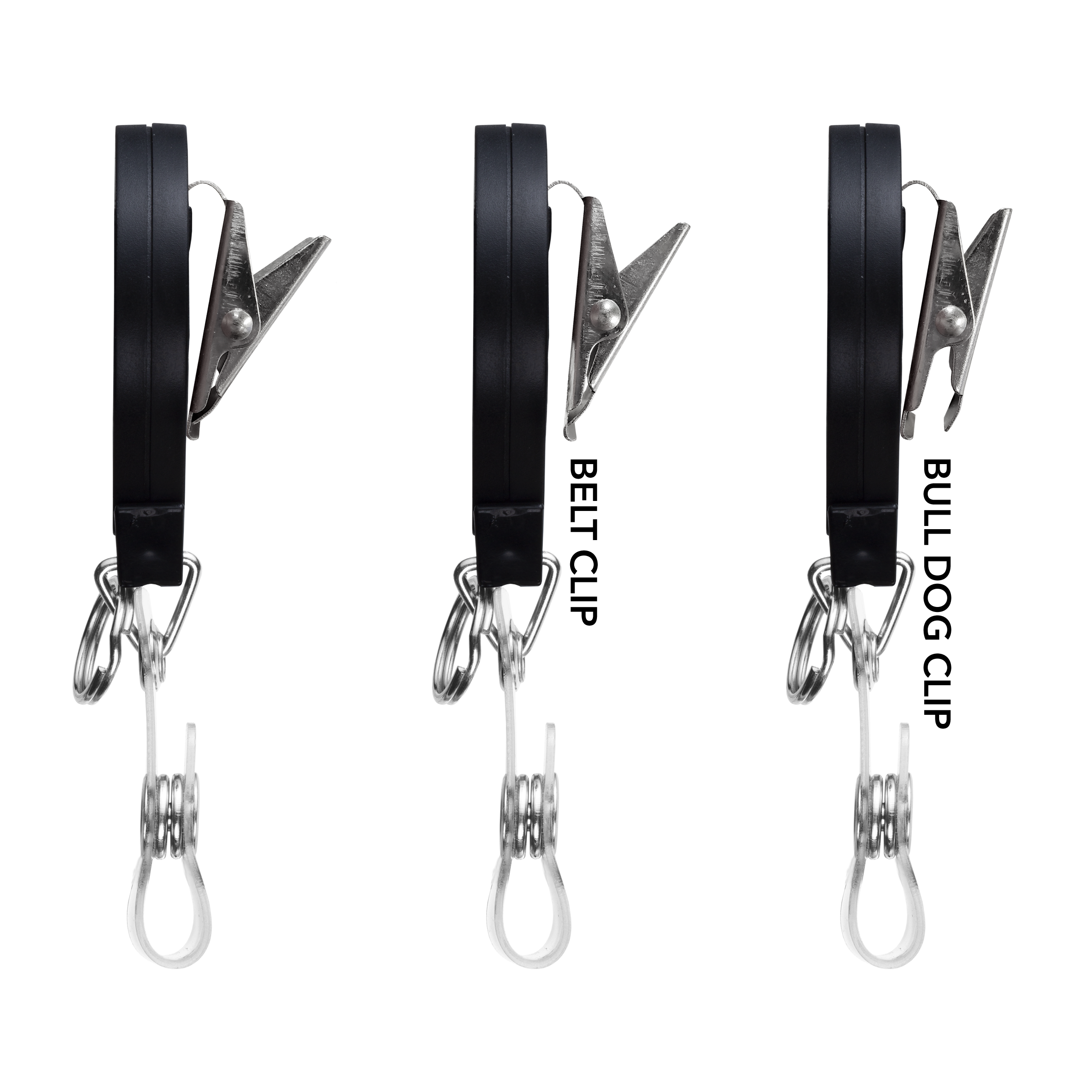 BHK44 | Round Dual Back Badge Reel