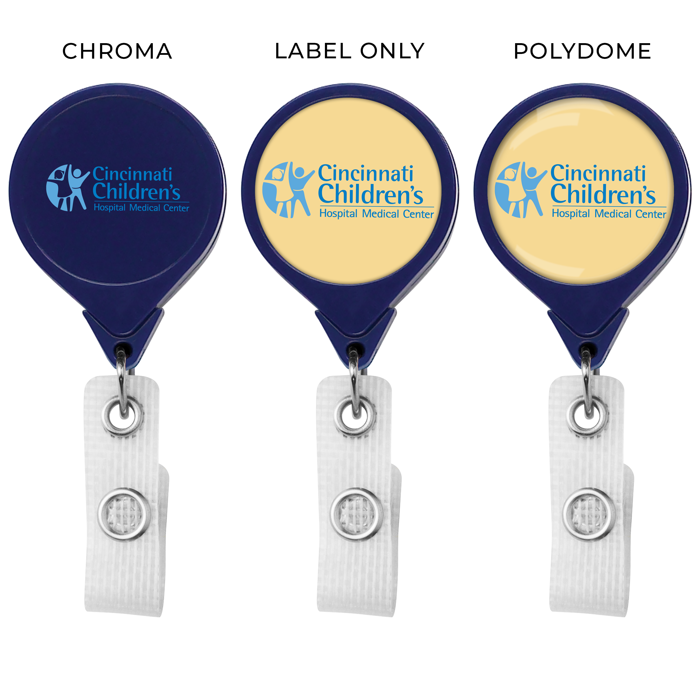 BHM44 | JUMBO Anti-Microbial Round Badge Reel