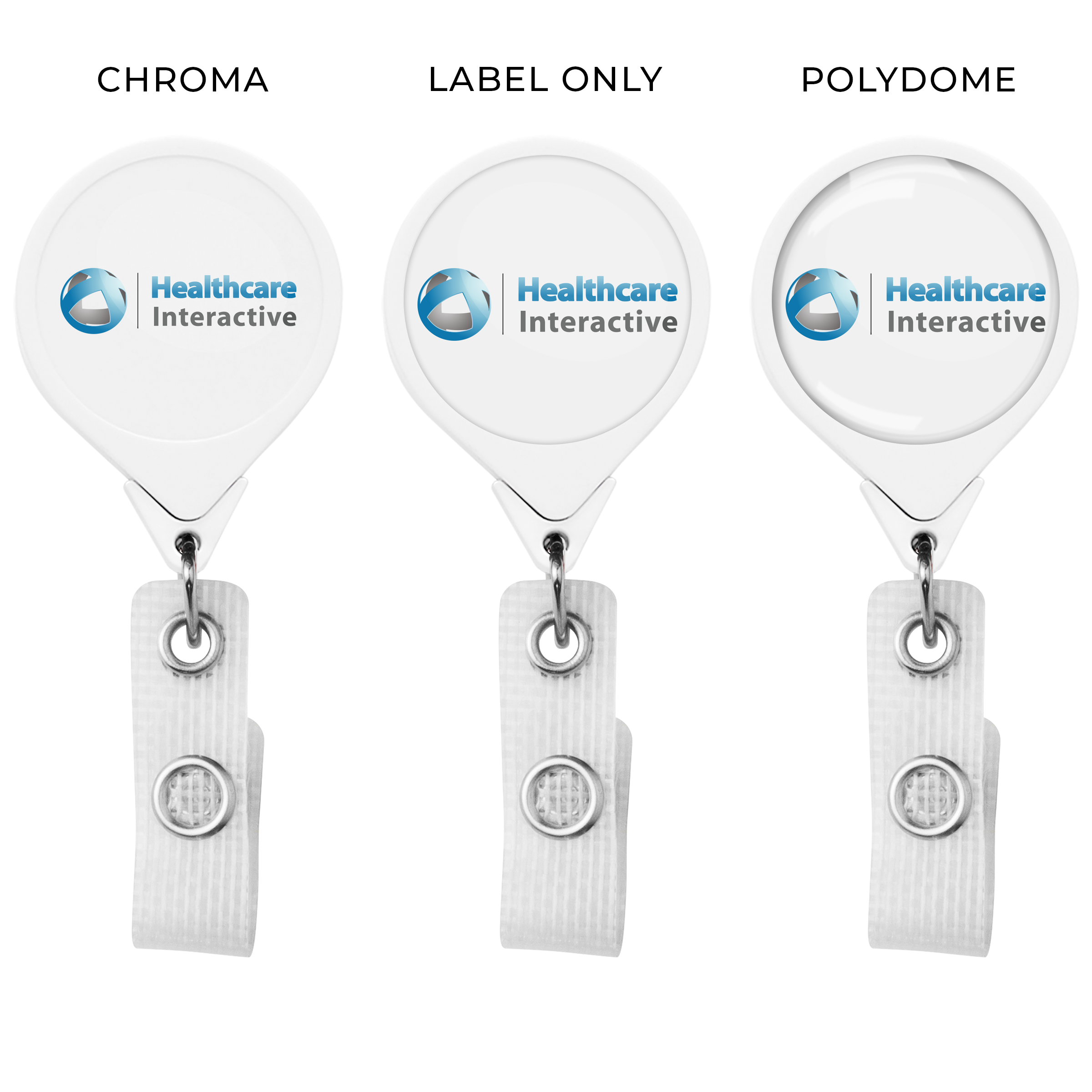 BHM44 | JUMBO Anti-Microbial Round Badge Reel