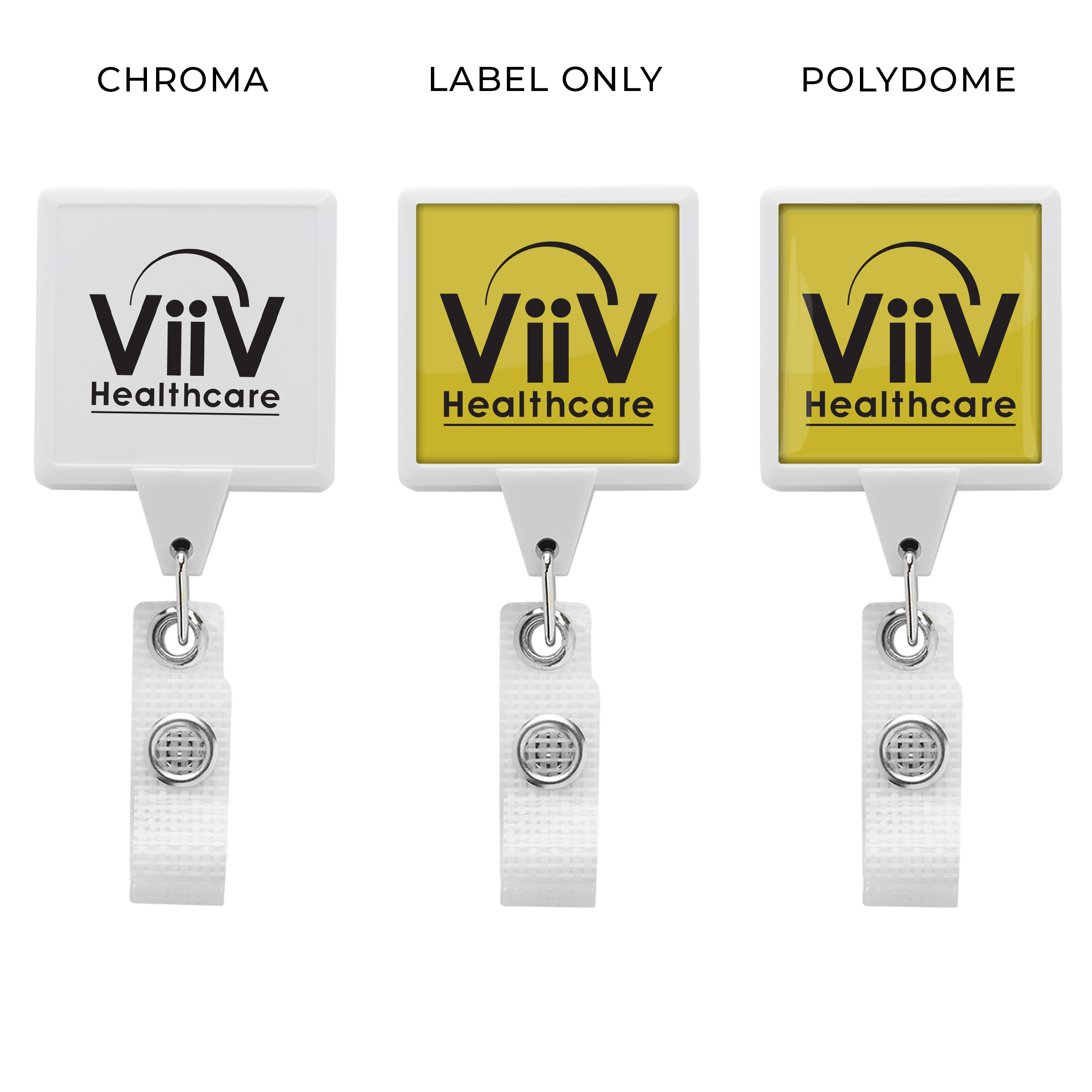 BHM55 | JUMBO Anti-Microbial Square Badge Reel