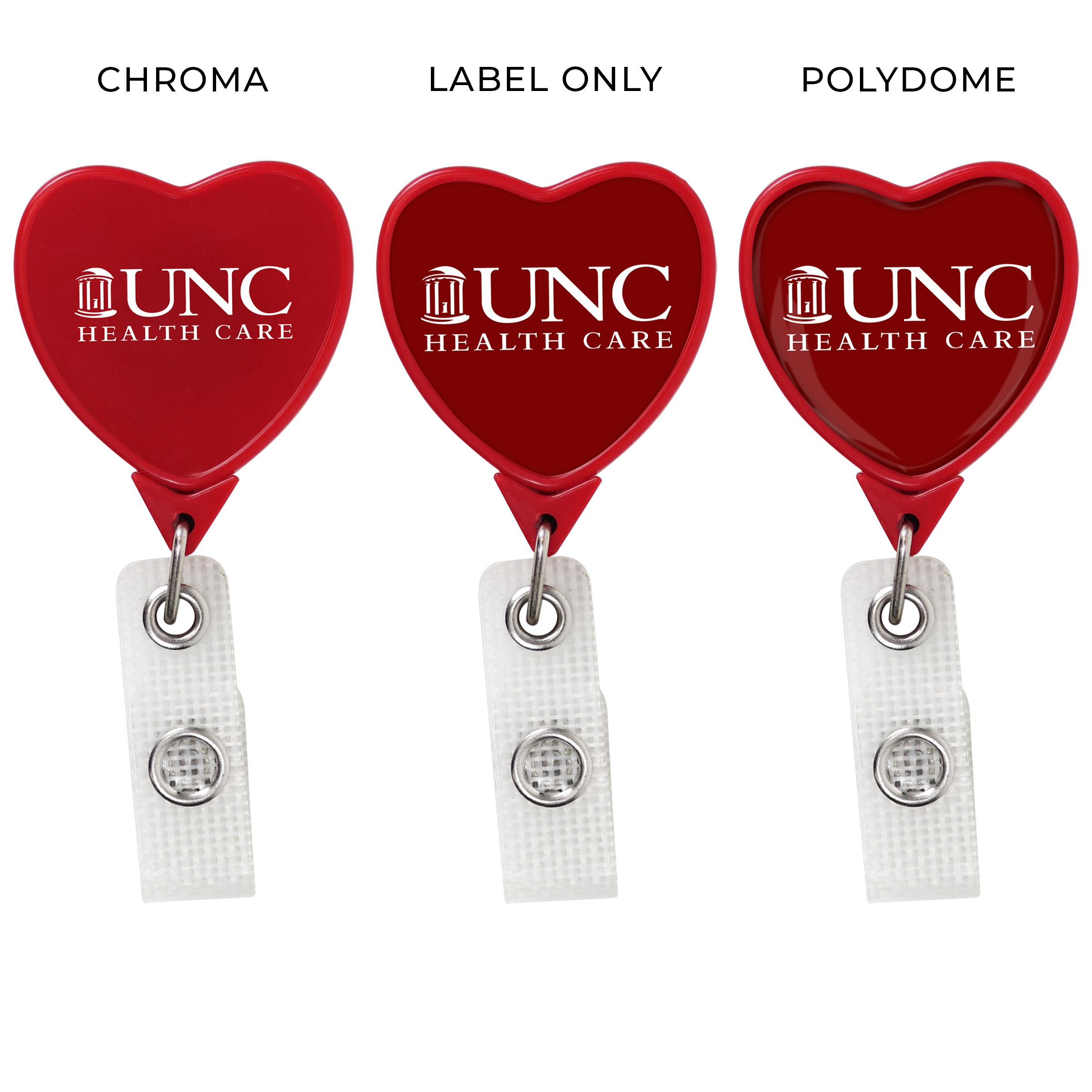 BHM85 | JUMBO Anti-Microbial Heart Badge Reel