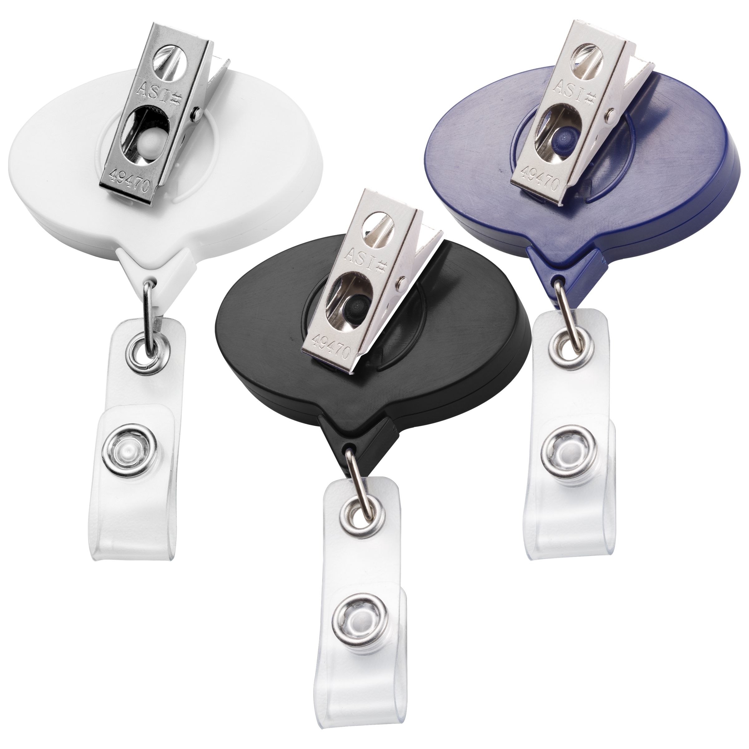 BHR66 | JUMBO Oval Badge Reel with Lanyard Attachment