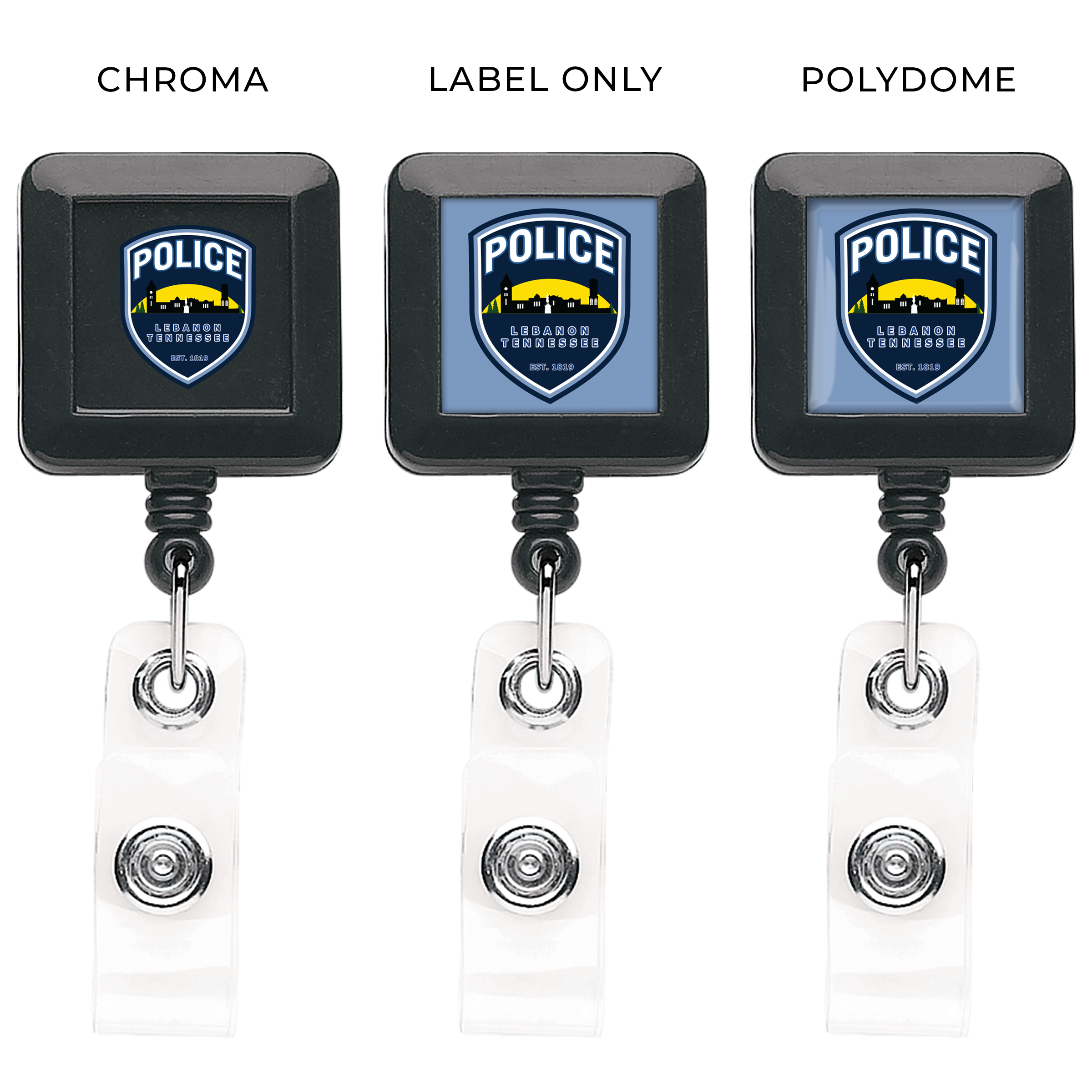 BHS40 | BETTER Square Badge Reel