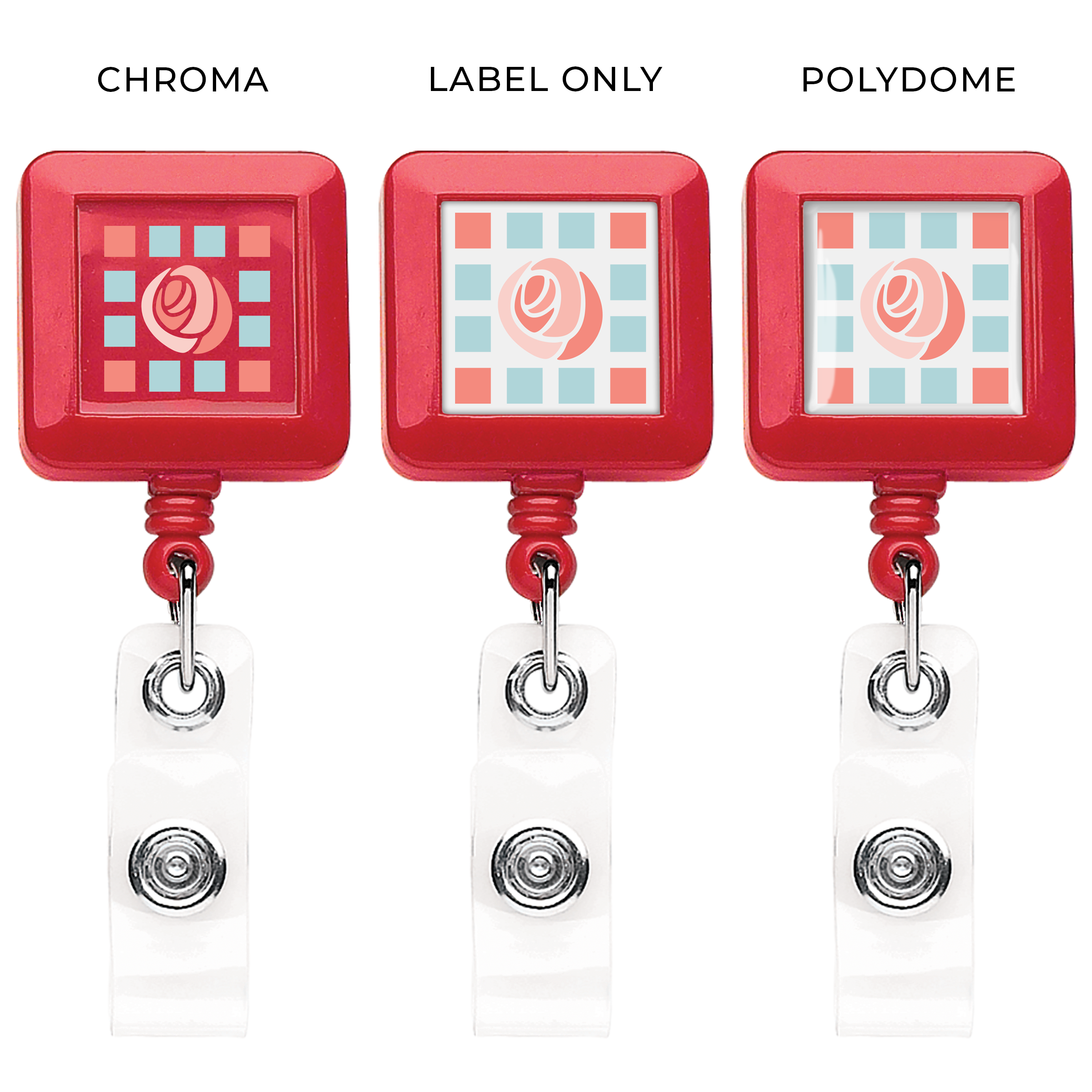 BHS40 | BETTER Square Badge Reel