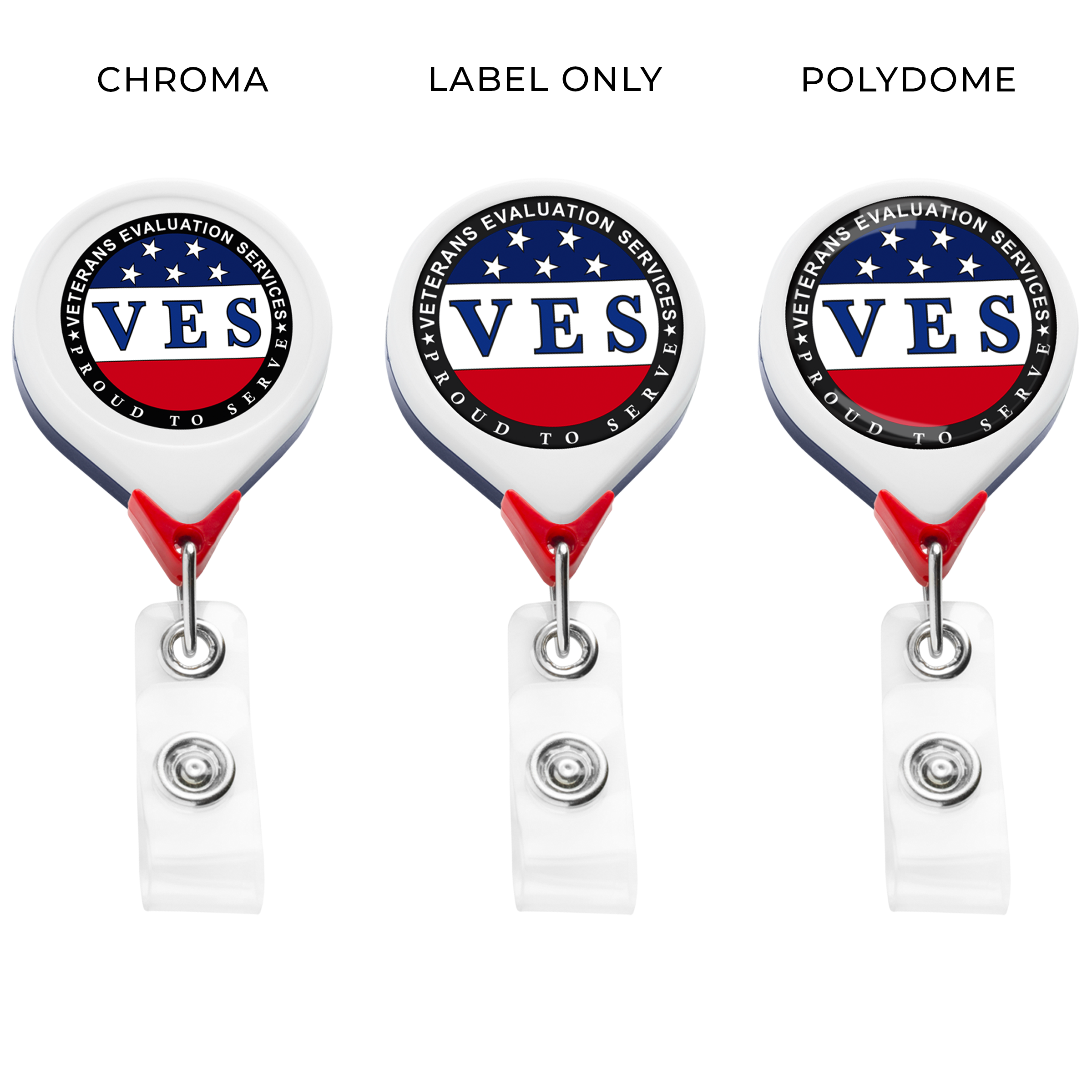 BHU | JUMBO Patriot Badge Reels