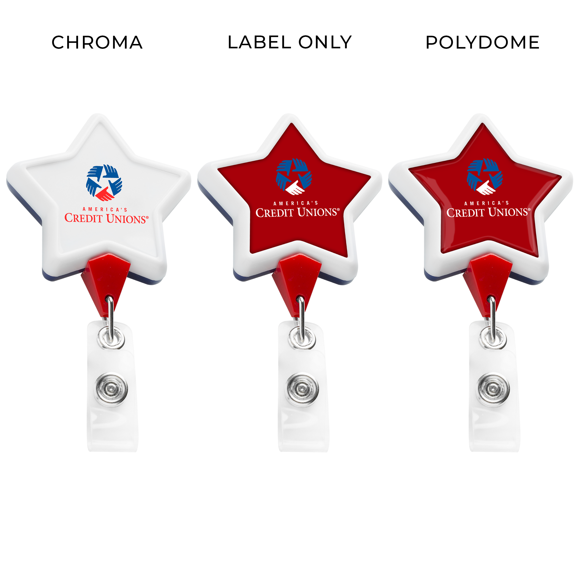 BHU | JUMBO Patriot Badge Reels