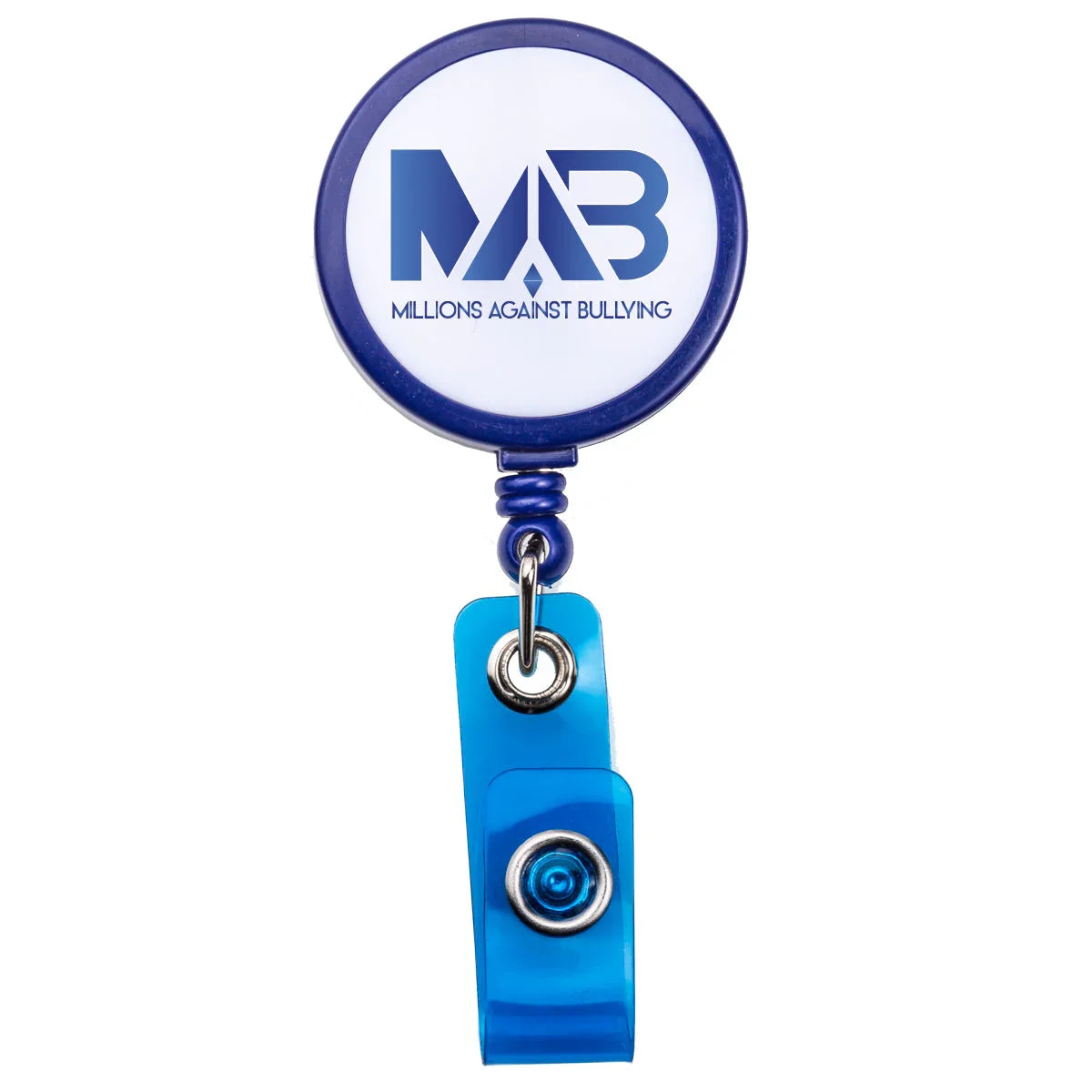 BHW44 | White Face Badge Reel