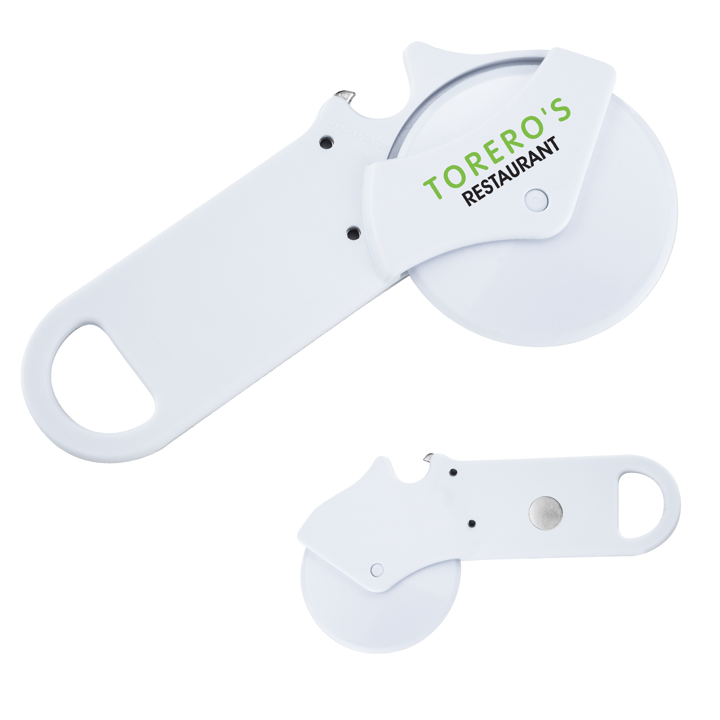 BTL19 | Pizza Cutter Bottle Opener