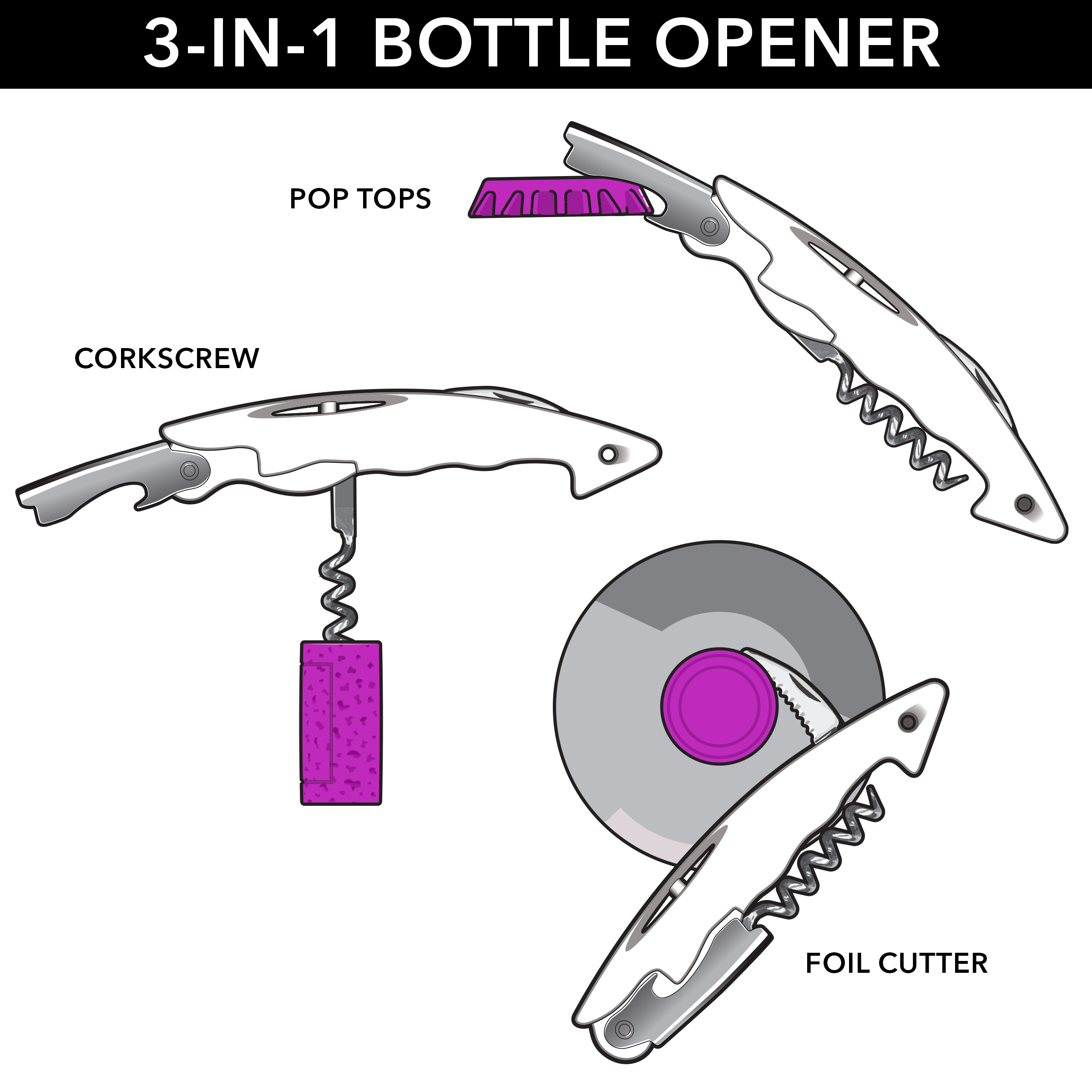 BTL28 | Wine-Out-Loud Bottle Opener