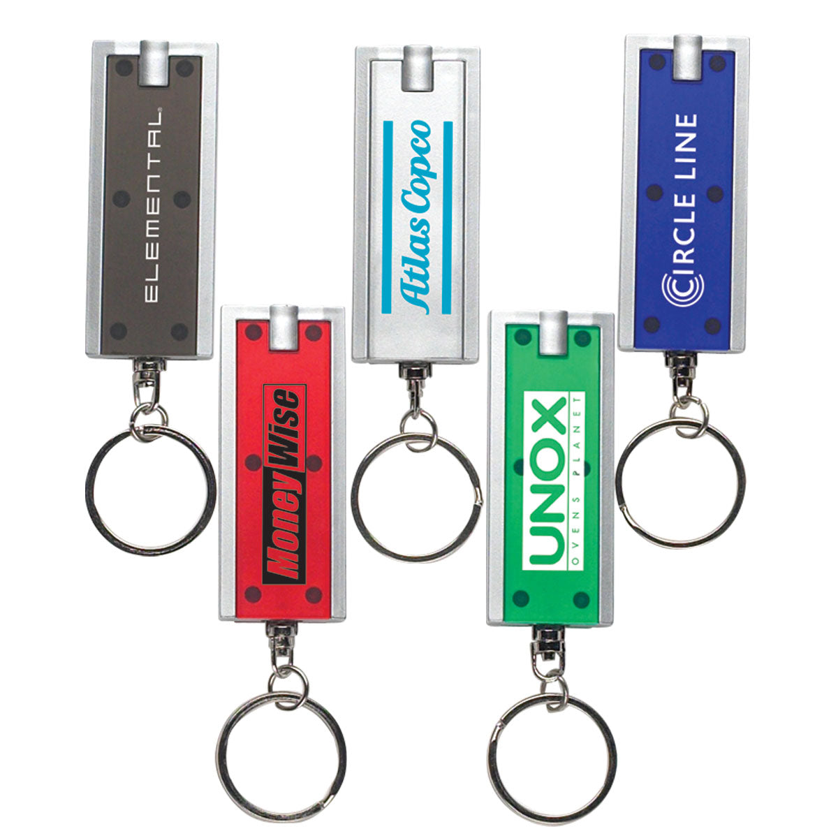 KH44 | Rectangle Light-Up Keyring