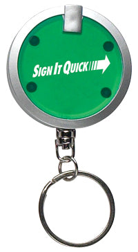 KH55 | Round Light-Up Keyring