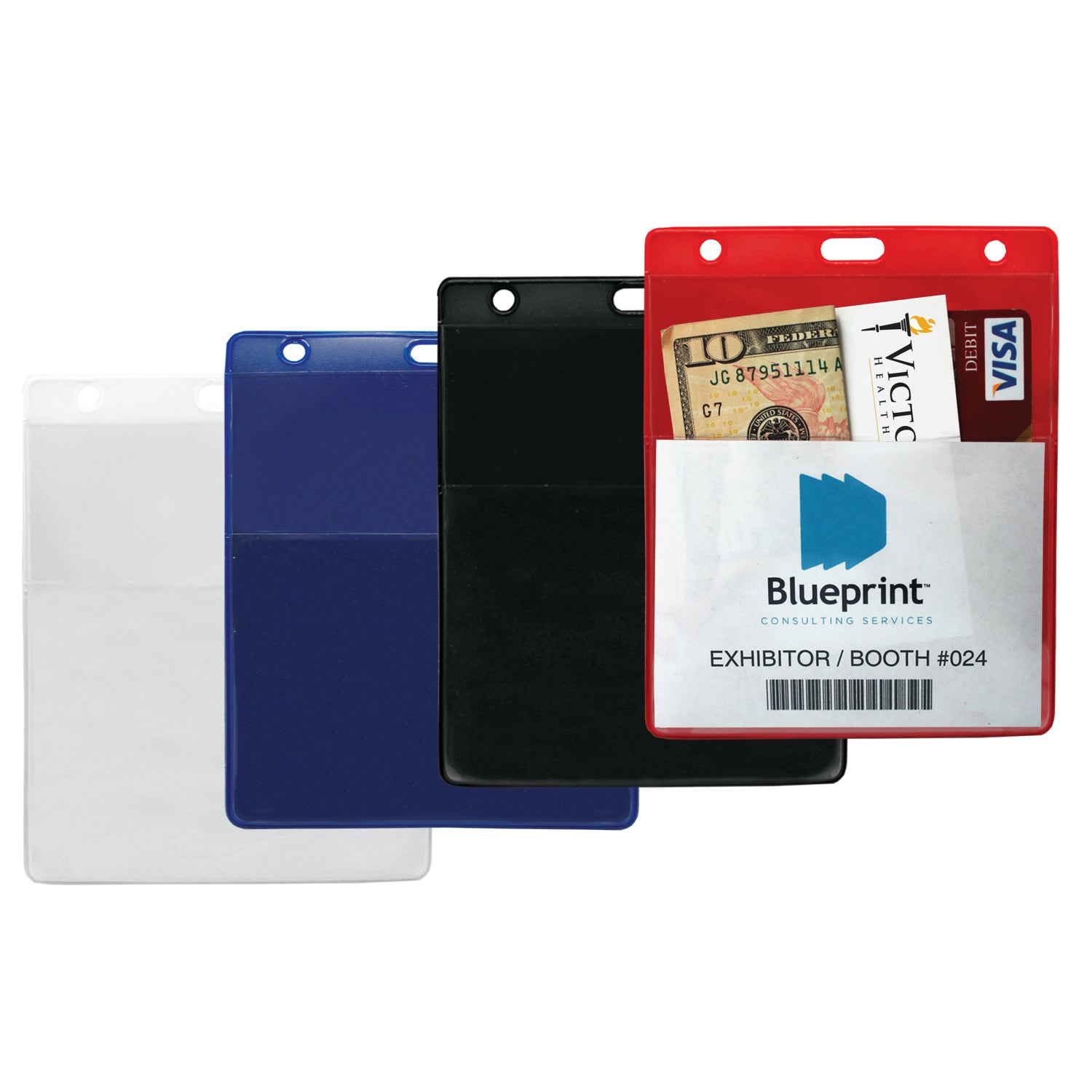 NB56 | Two Pouch Vinyl Card Holder