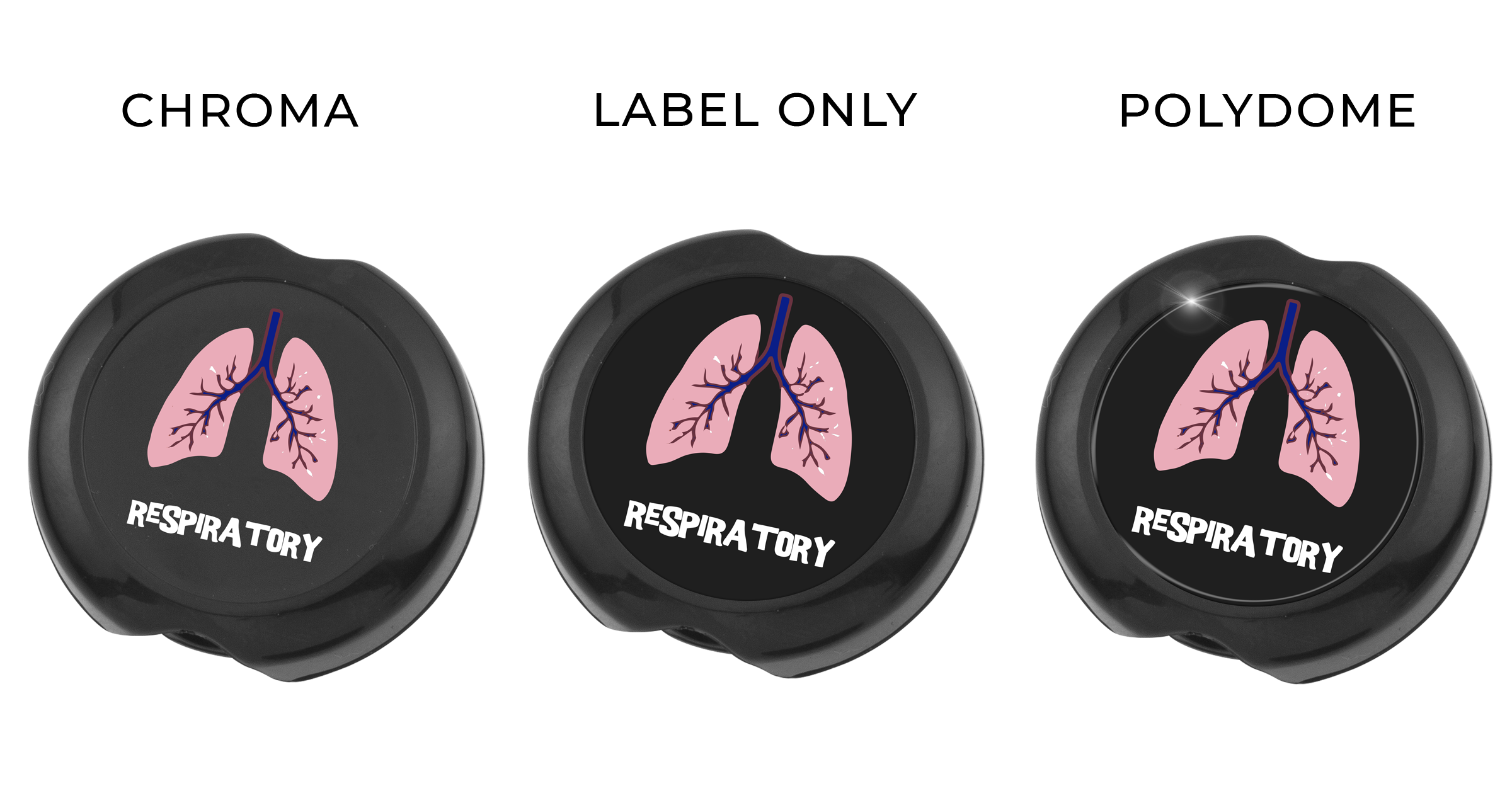 ST99 | Anti-Microbial Saucer Stethoscope ID Tag