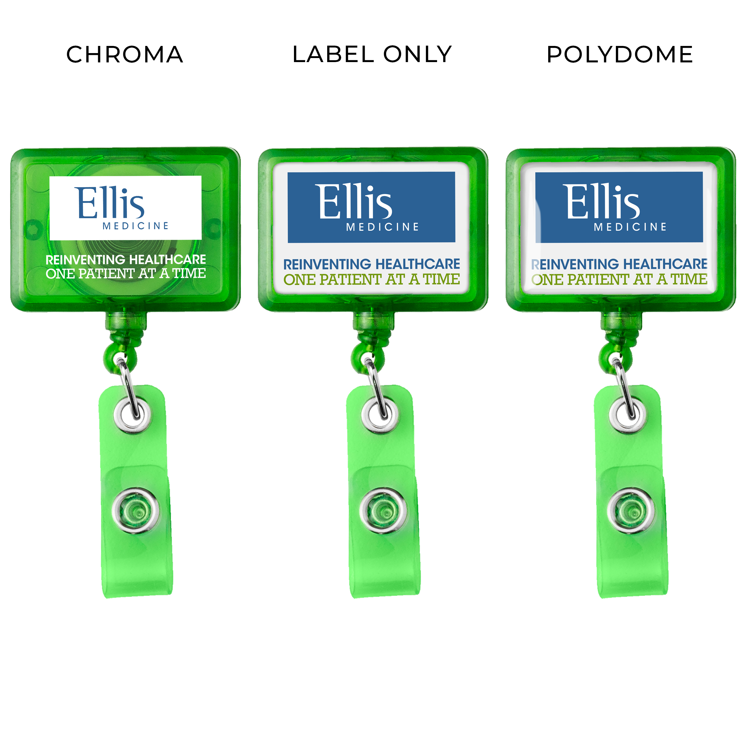 TBH18 | JUMBO Translucent Rectangle Badge Reel