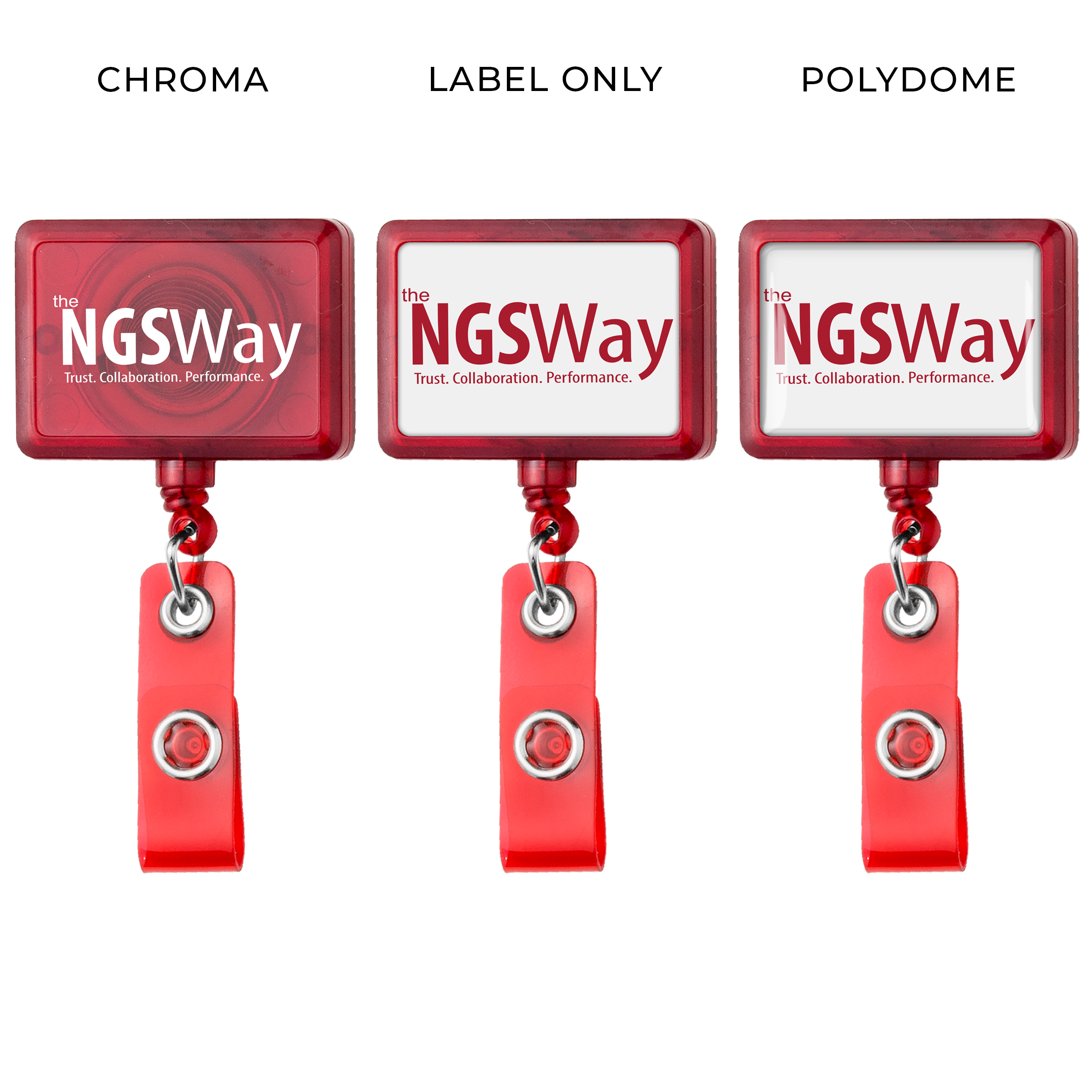 TBH18 | JUMBO Translucent Rectangle Badge Reel