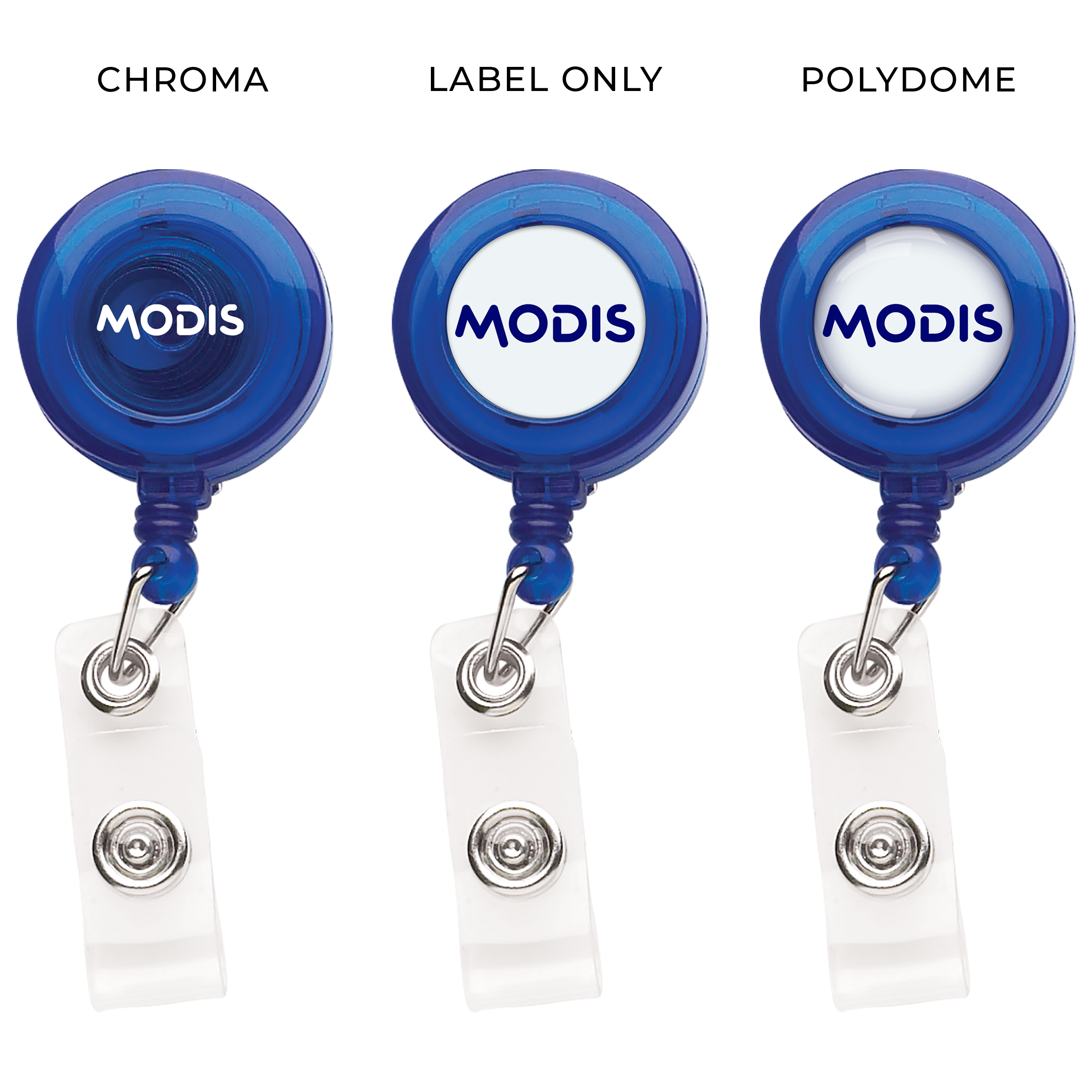 TBH1 | BETTER Translucent Round Badge Reel