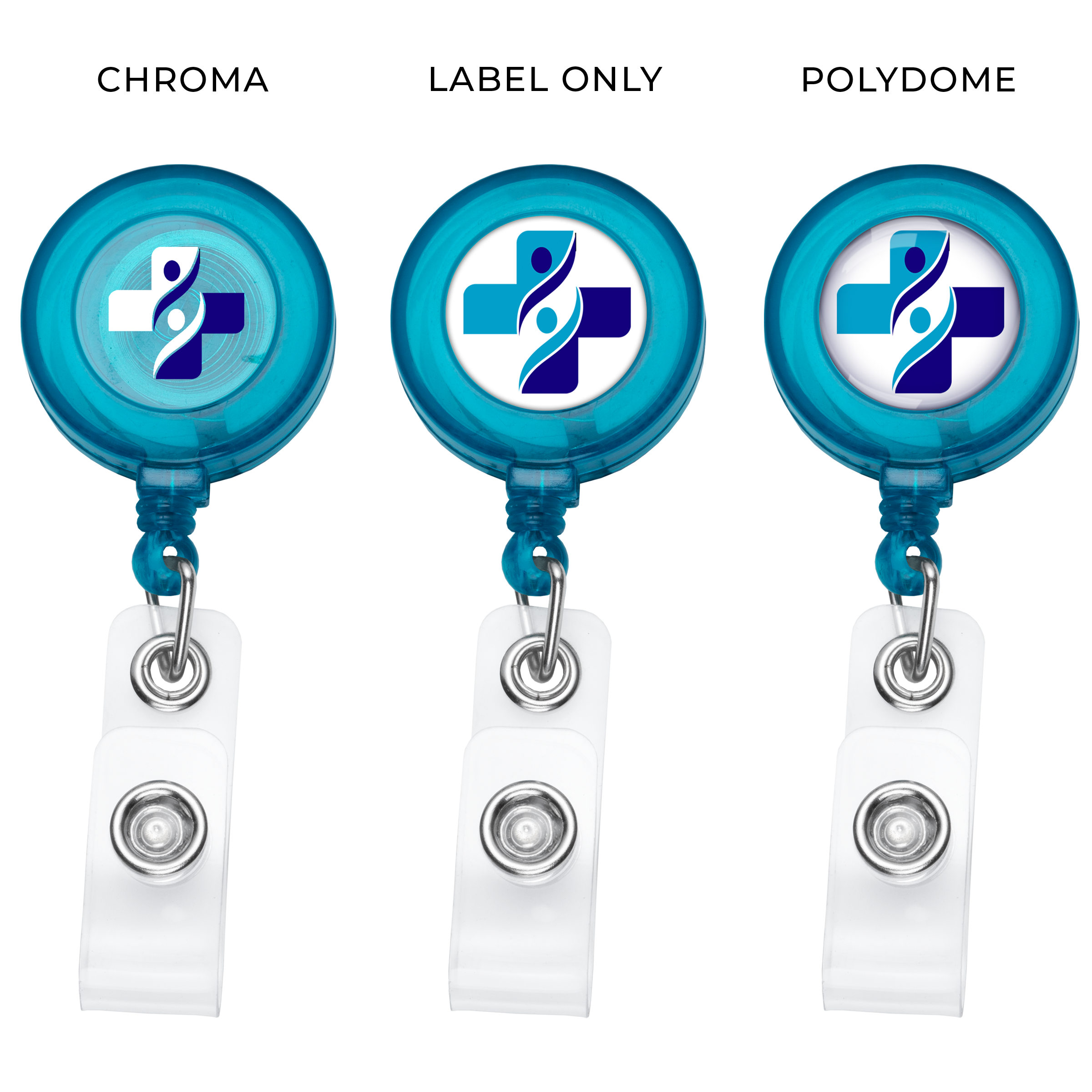 TBH1 | BETTER Translucent Round Badge Reel