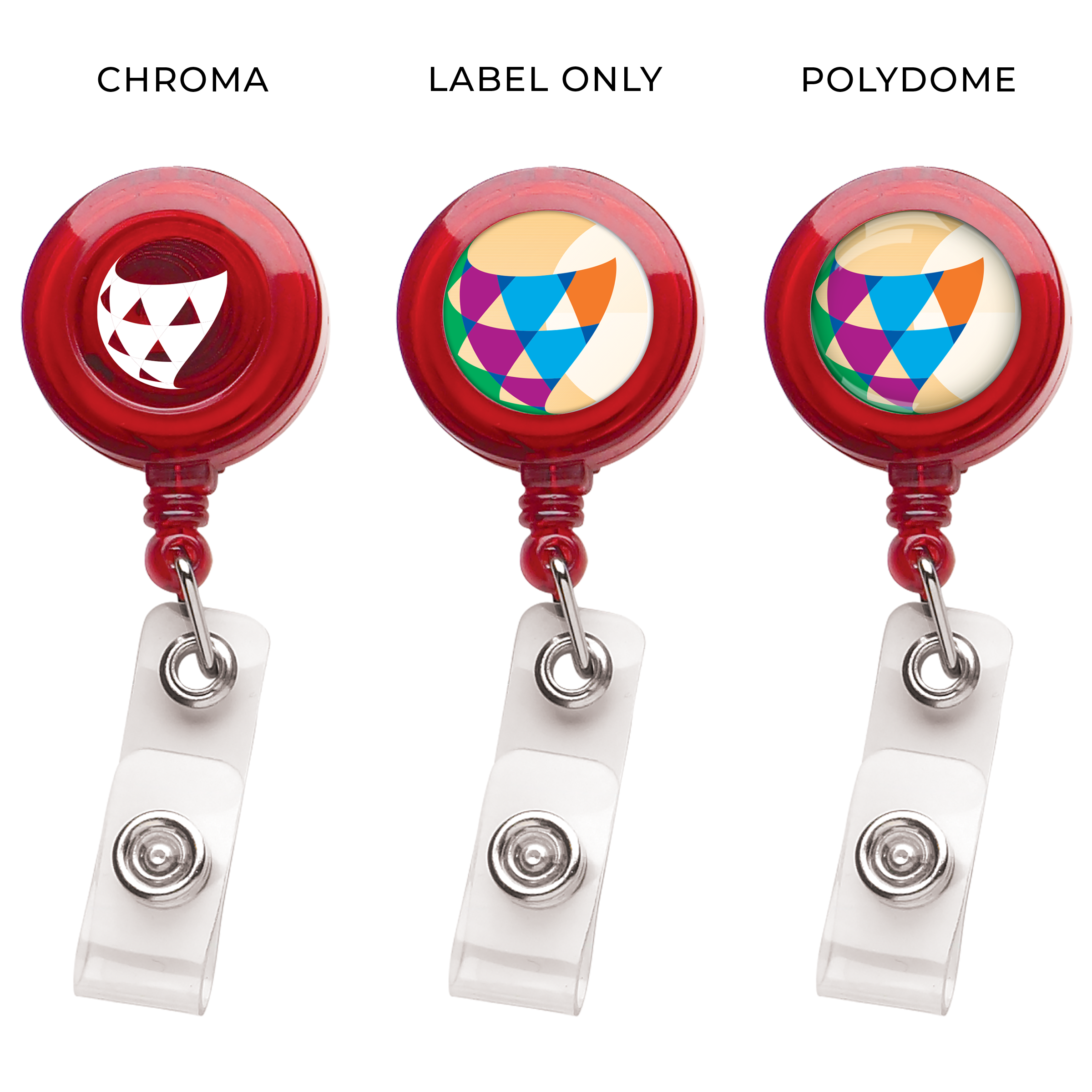 TBH1 | BETTER Translucent Round Badge Reel