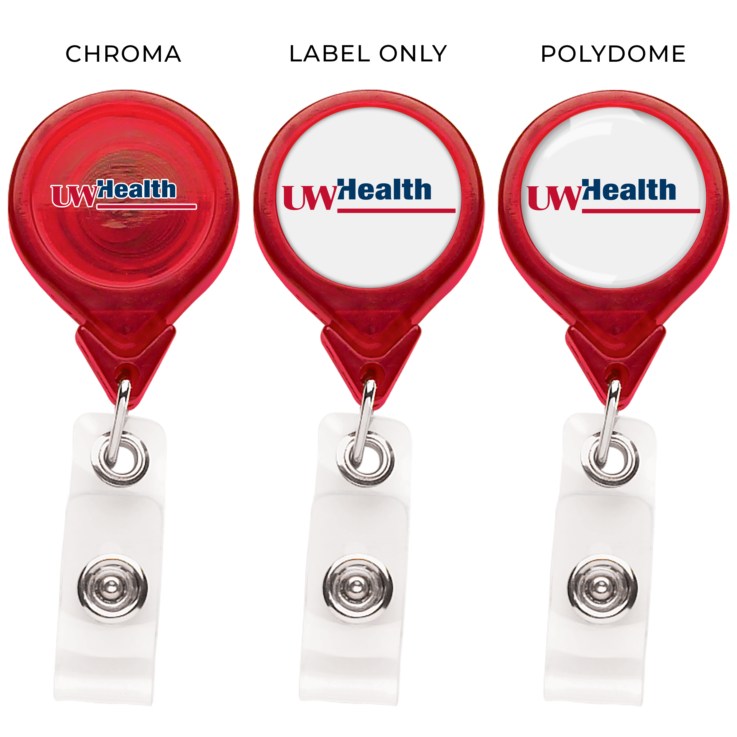 TBH3 | BEST Translucent Round Badge Reel