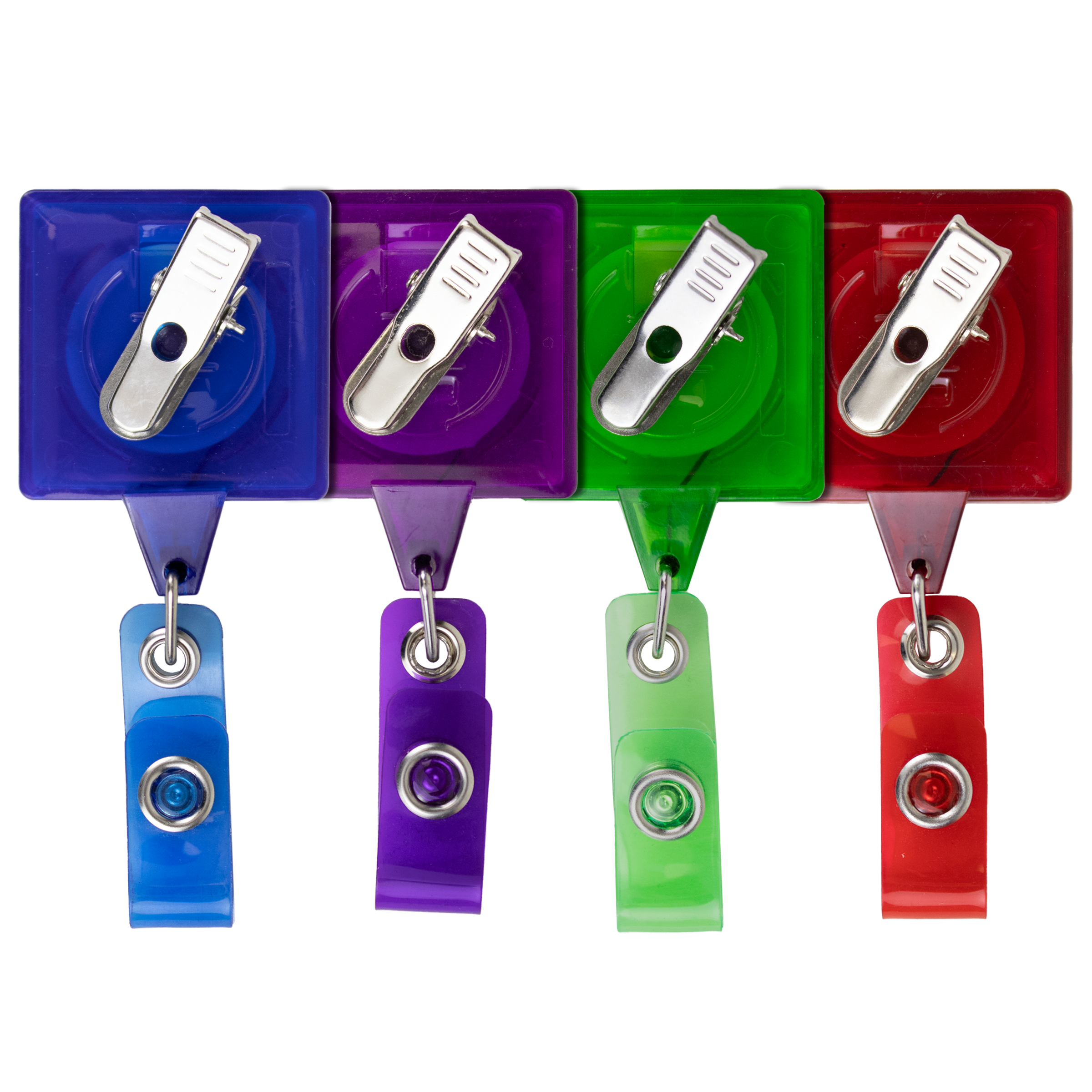 TBH55 | JUMBO Translucent Square Badge Reel