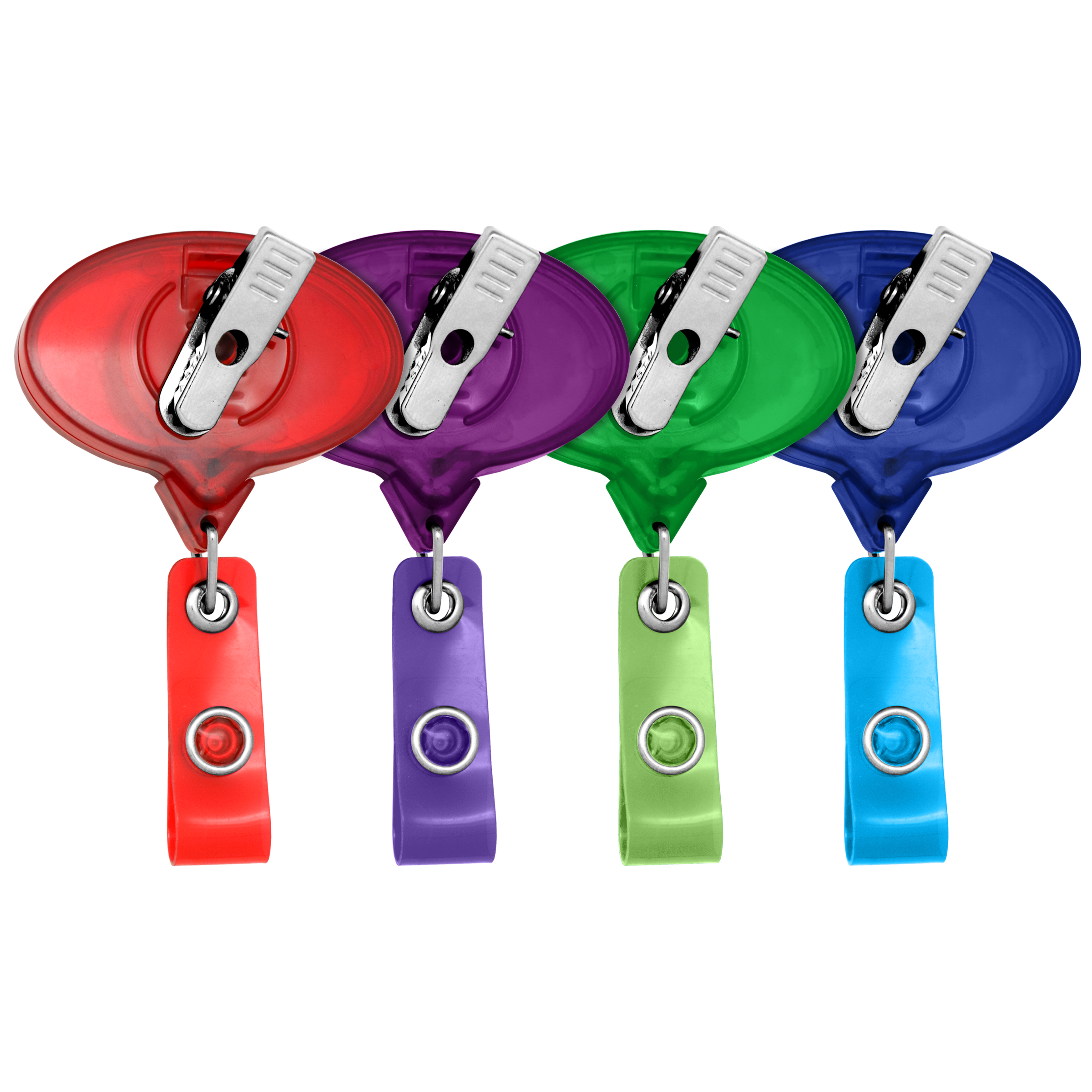 TBH66 | JUMBO Translucent Oval Badge Reel