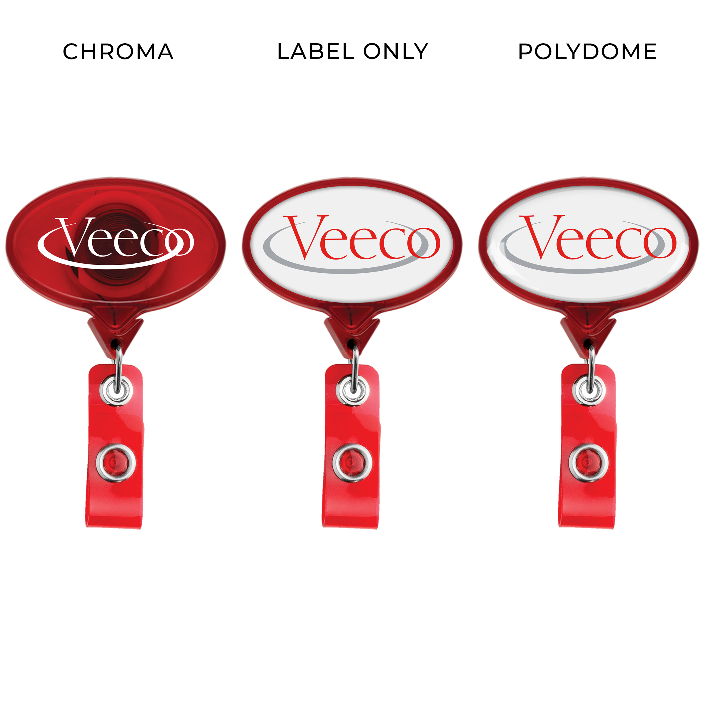 TBH66 | JUMBO Translucent Oval Badge Reel