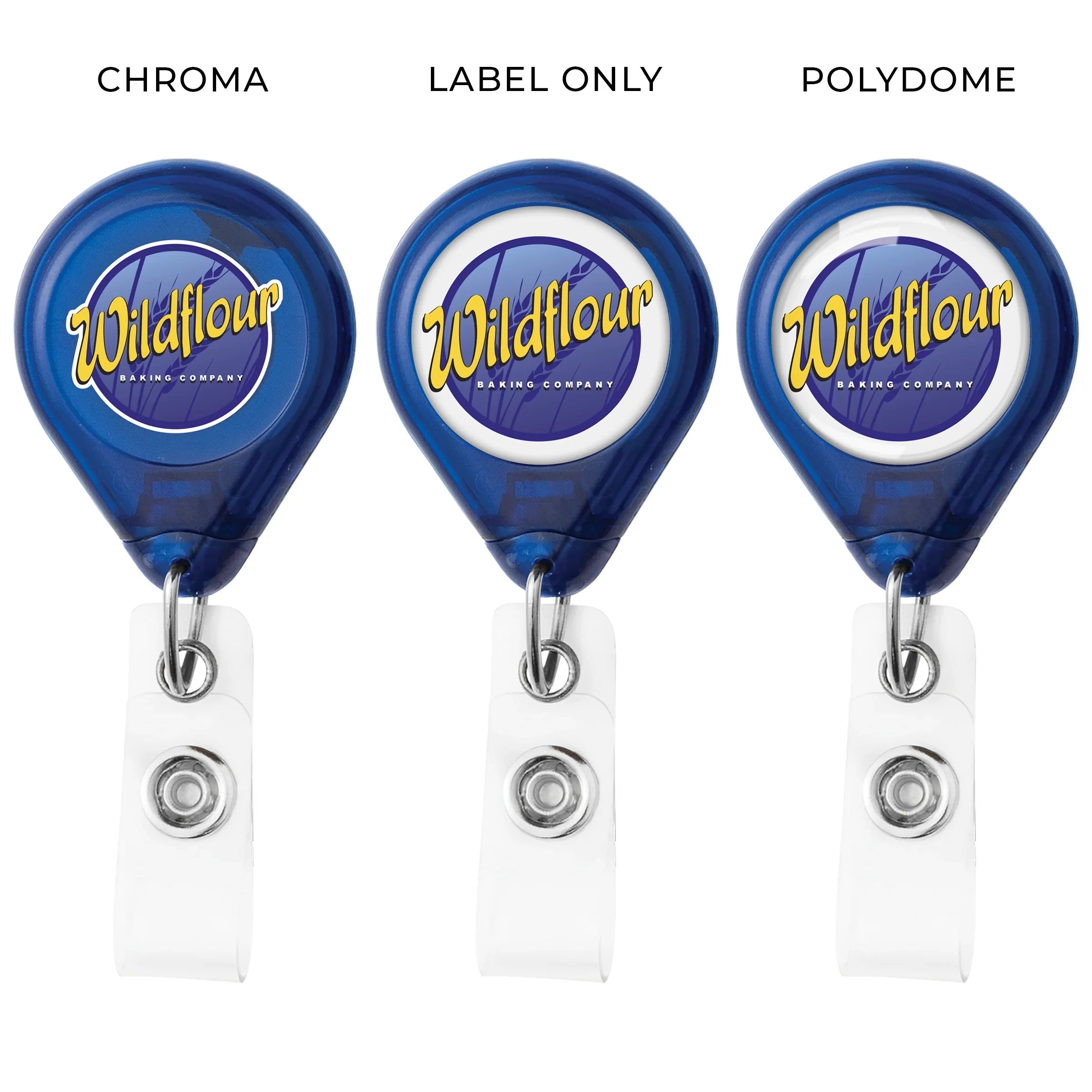 TBH6 | Translucent D-Bak Badge Reel