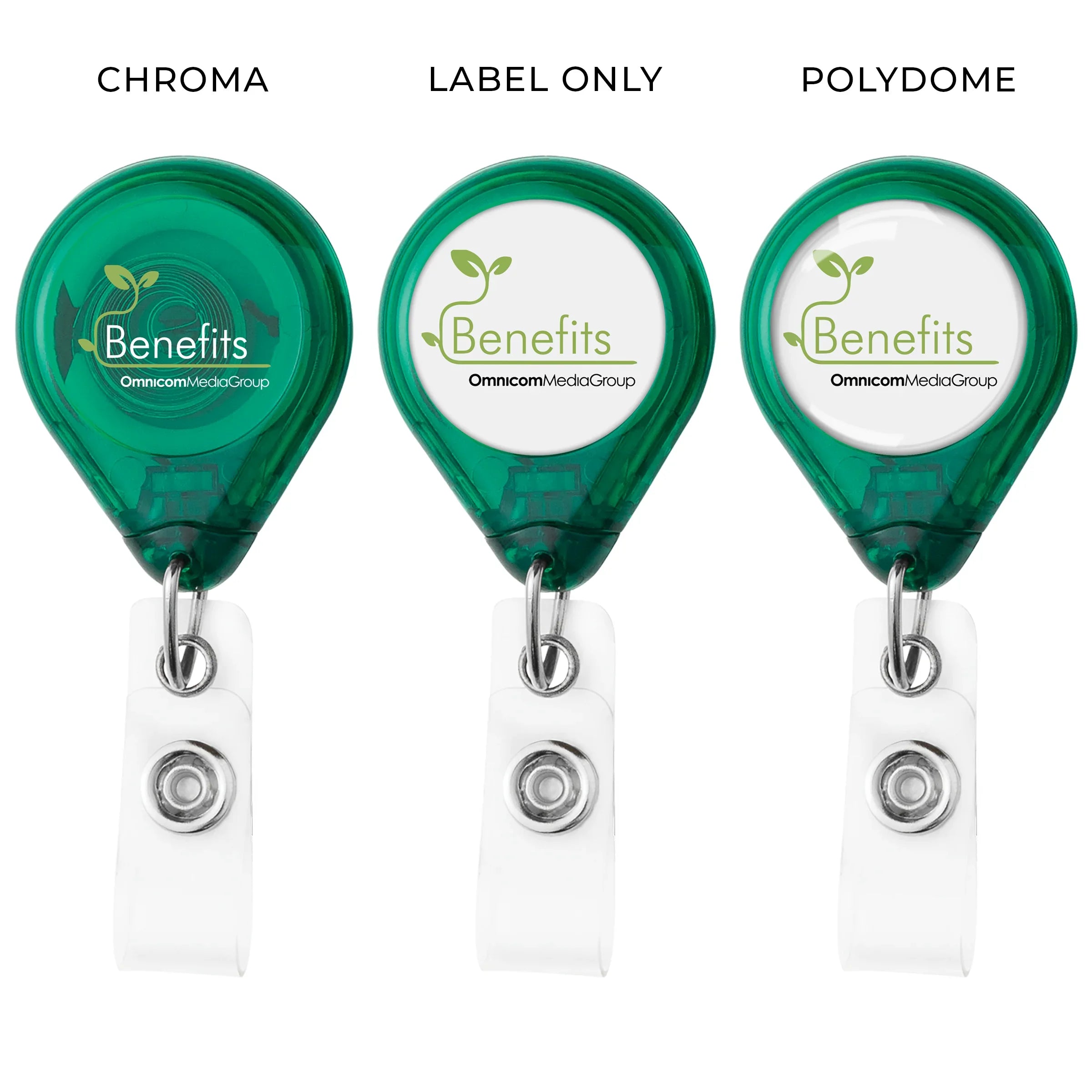 TBH6 | Translucent D-Bak Badge Reel