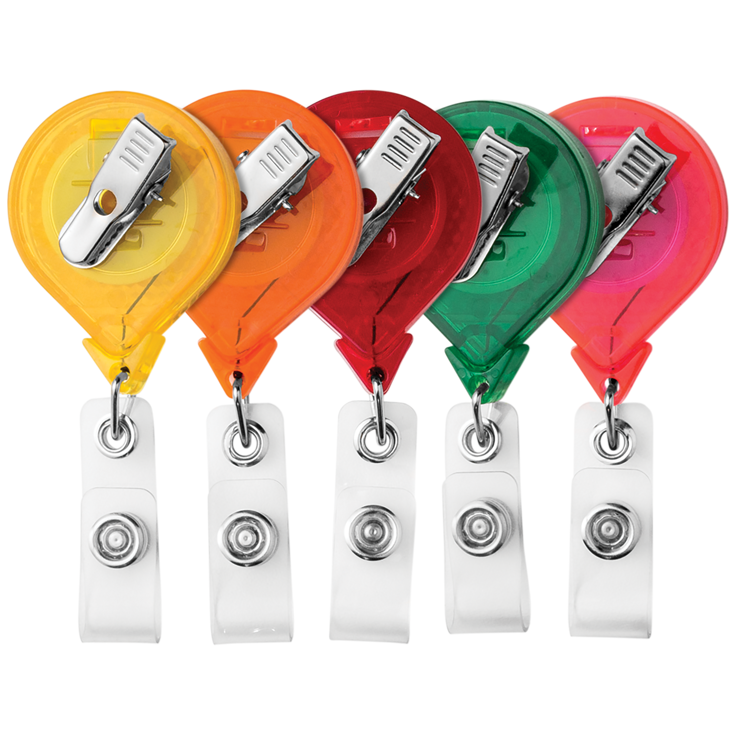 TBH77 | JUMBO Round Reflective Badge Reel