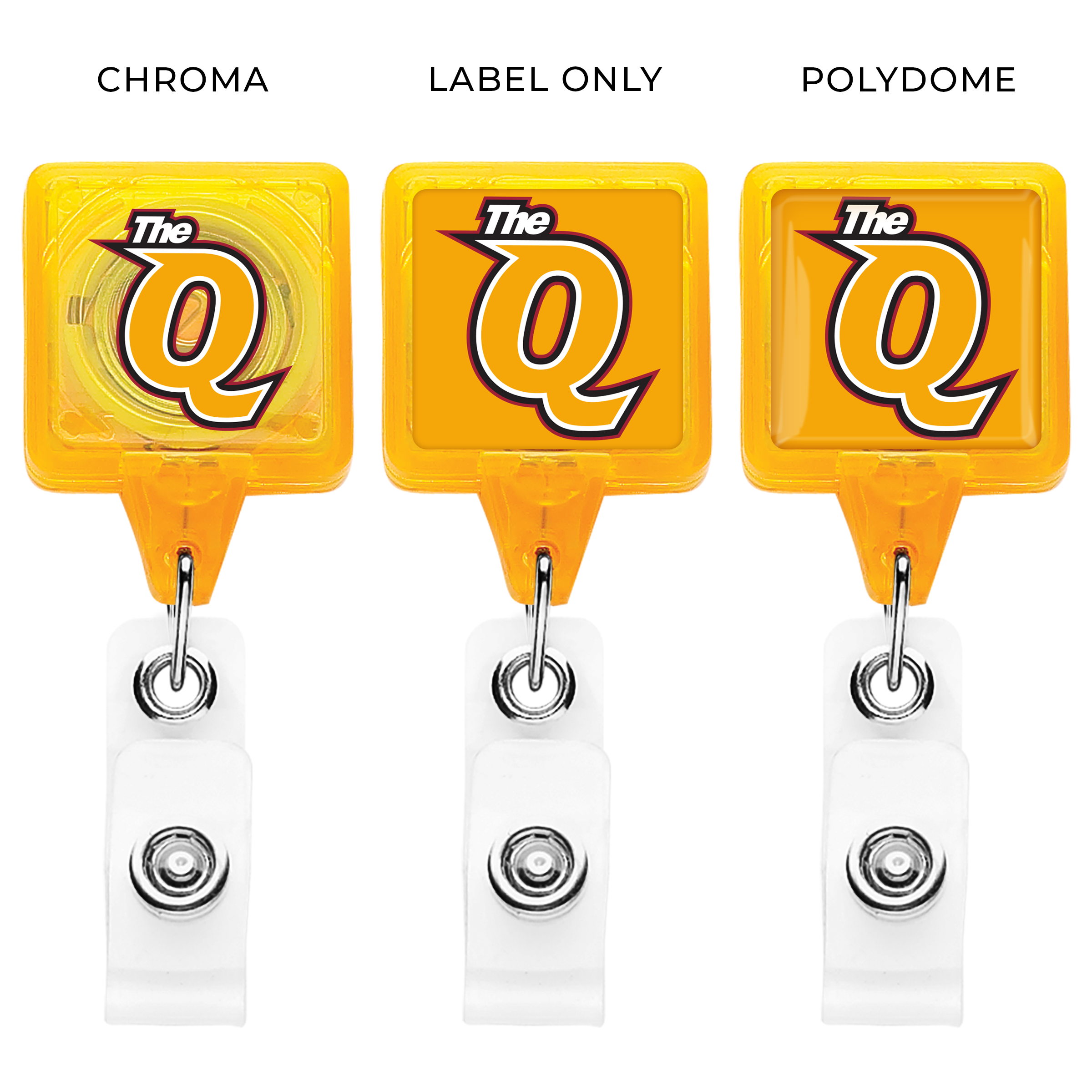 TBHS3 | BEST Translucent Square Badge Reel