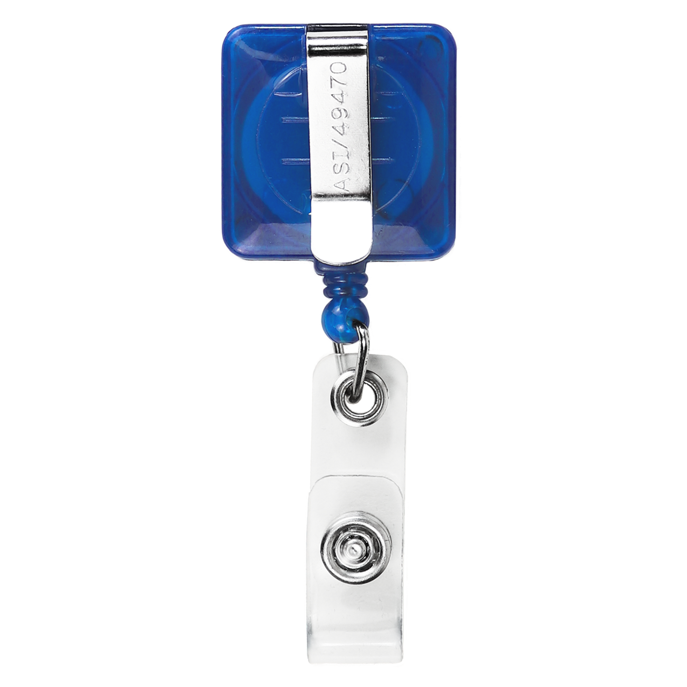 OVERSTOCK:: TBHS40BL | BETTER Translucent Square Badge Reel