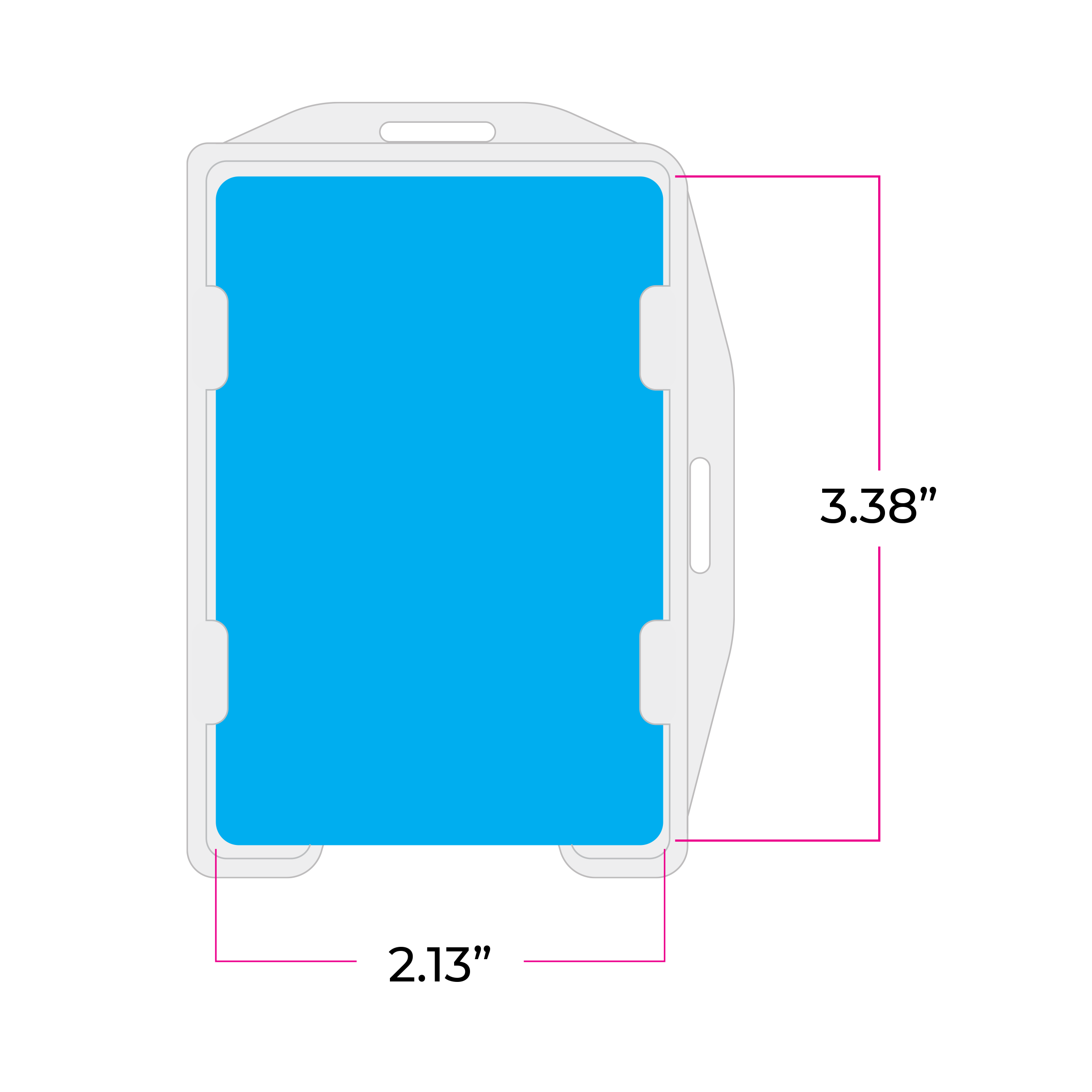 NB4 | 2-Position Rigid Card Holder