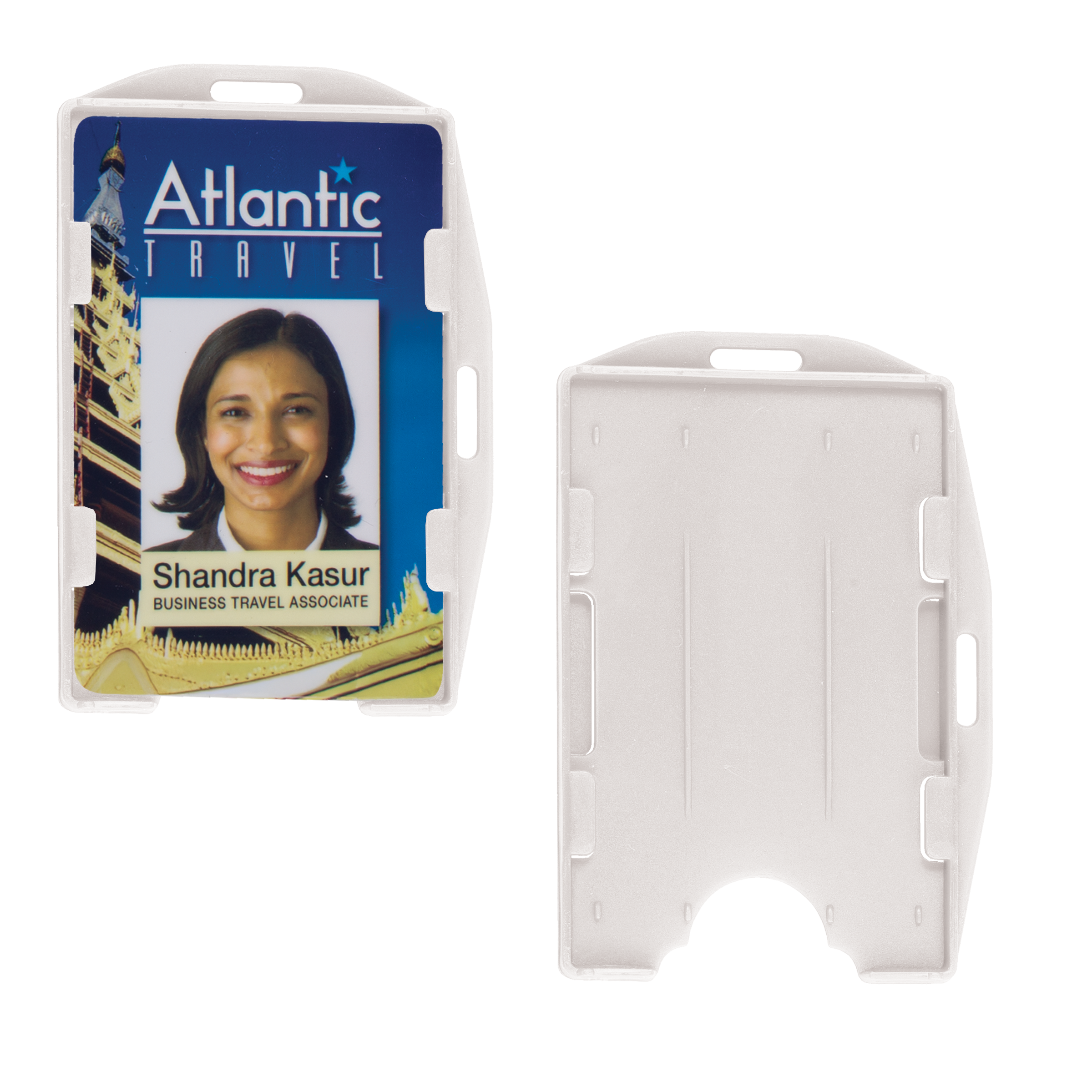 NB4 | 2-Position Rigid Card Holder