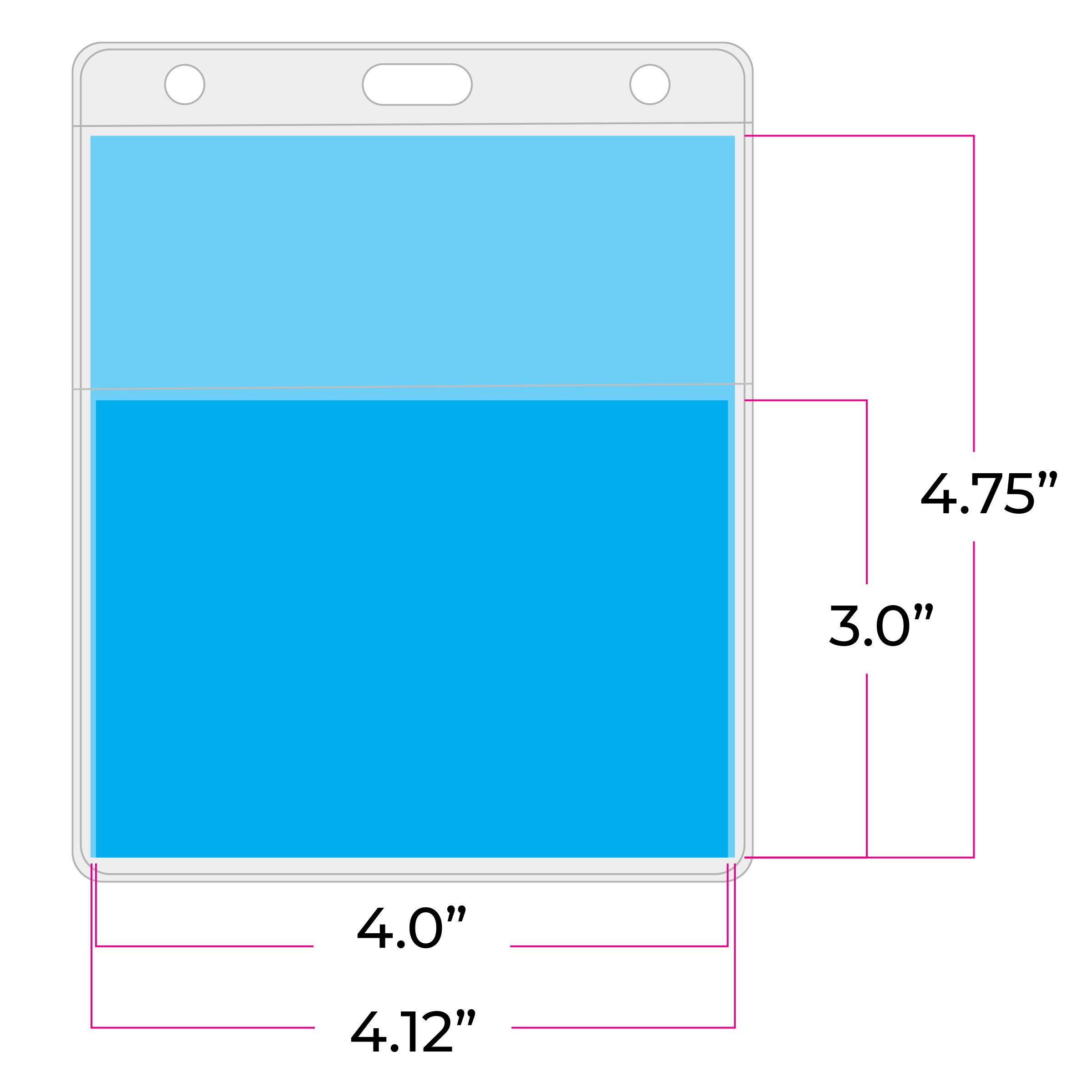 NB56 | Two Pouch Vinyl Card Holder