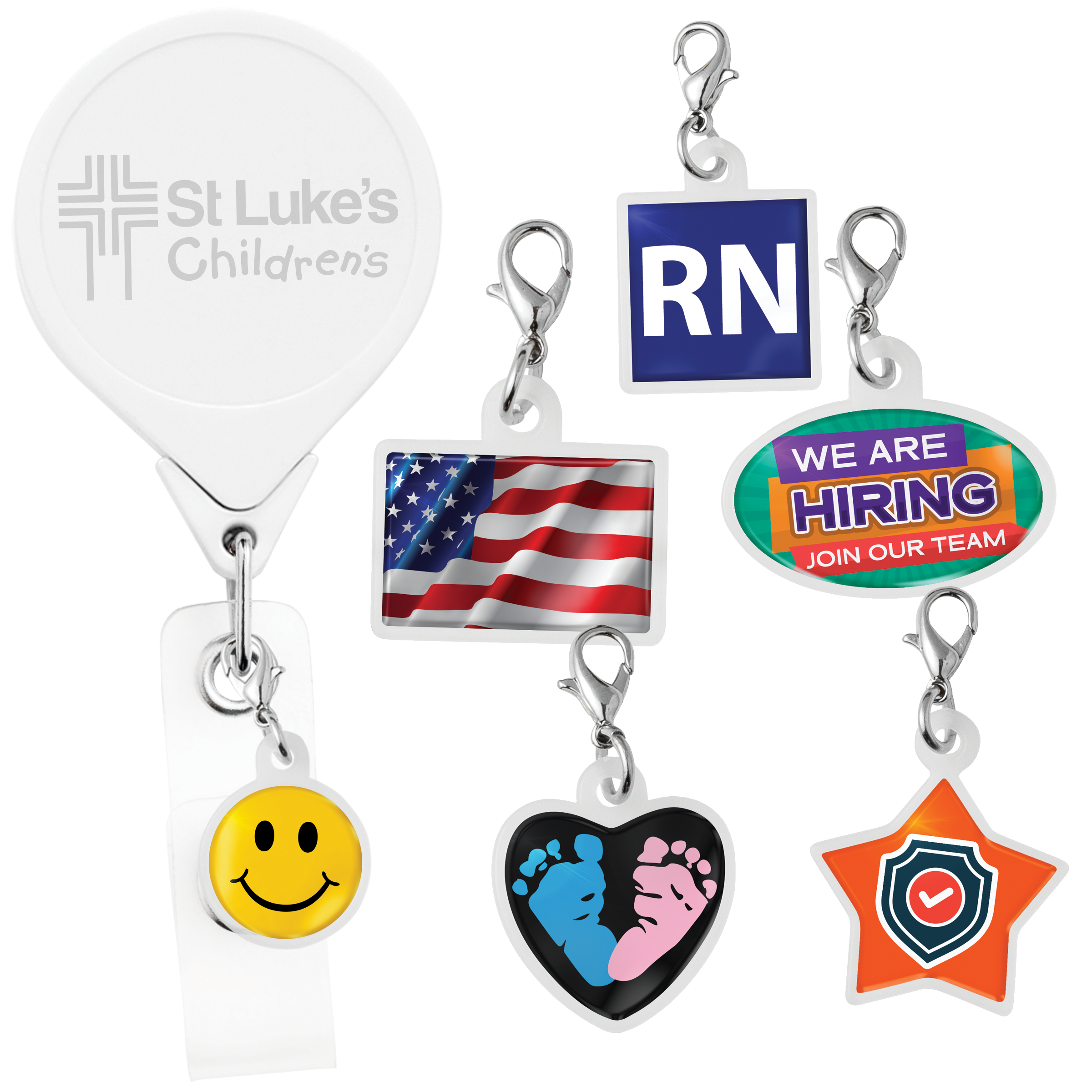 BC | Badge Reel Charms