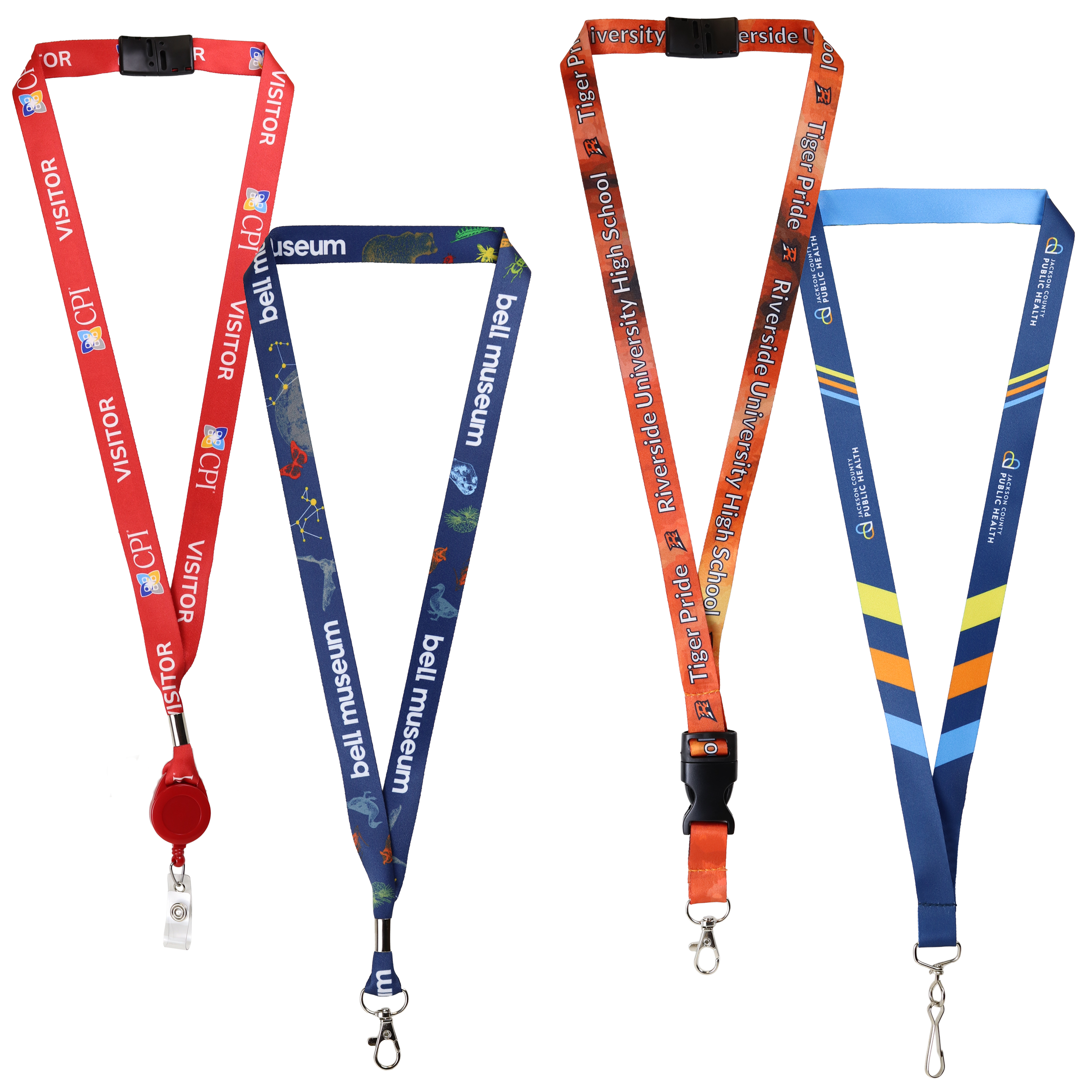 BH0003 | 3/4" Imported Dye Sublimation Lanyards