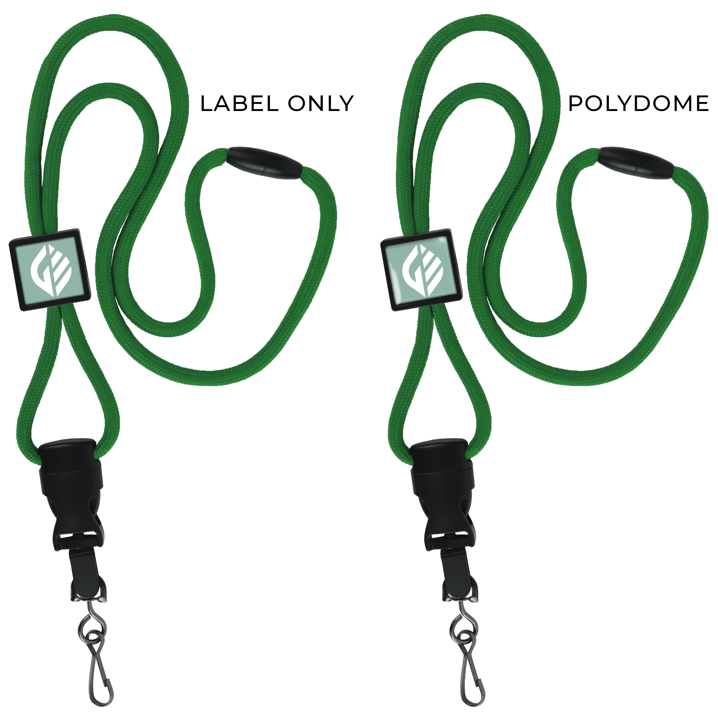 BH055 | Braided Lanyard with Square Slider