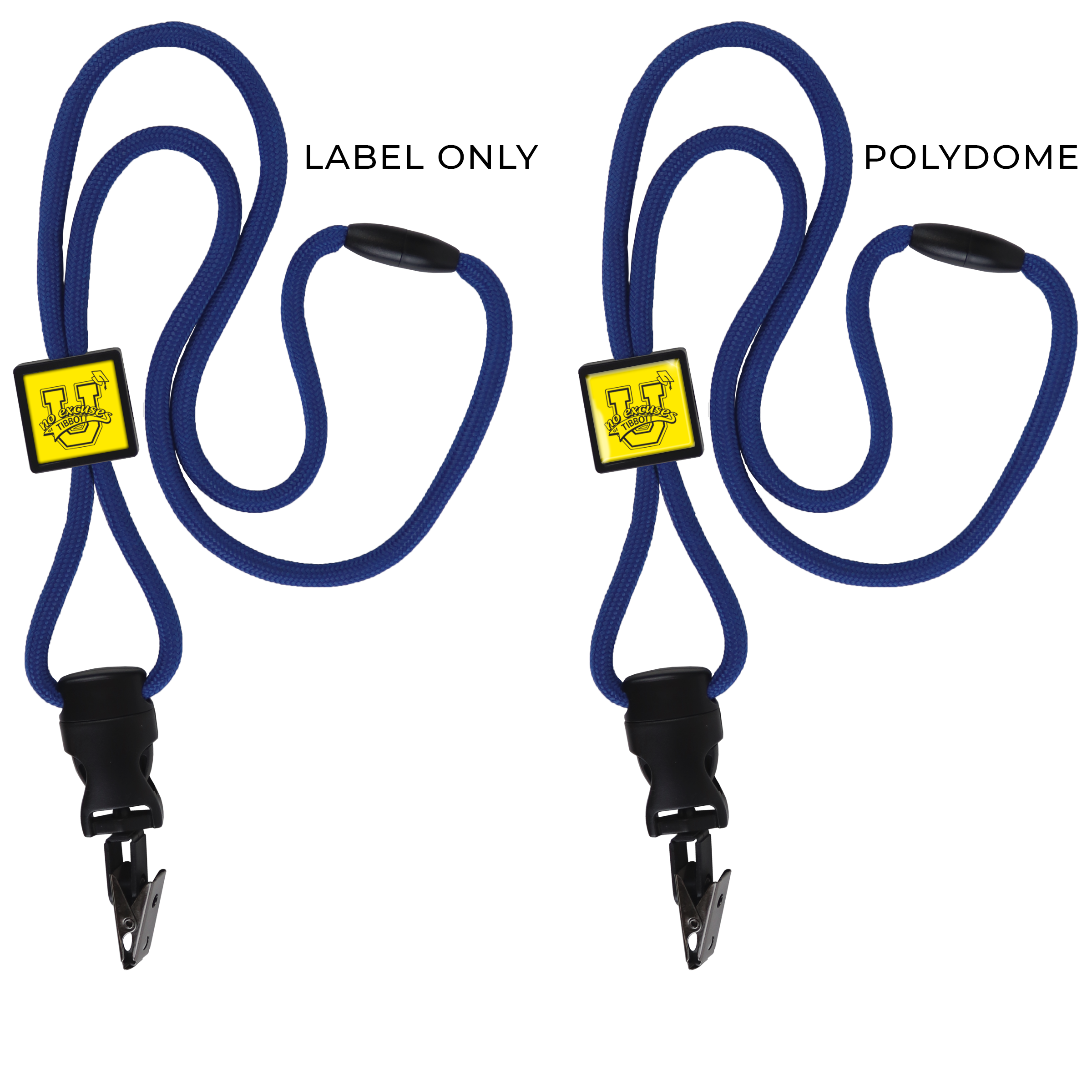 BH055 | Braided Lanyard with Square Slider
